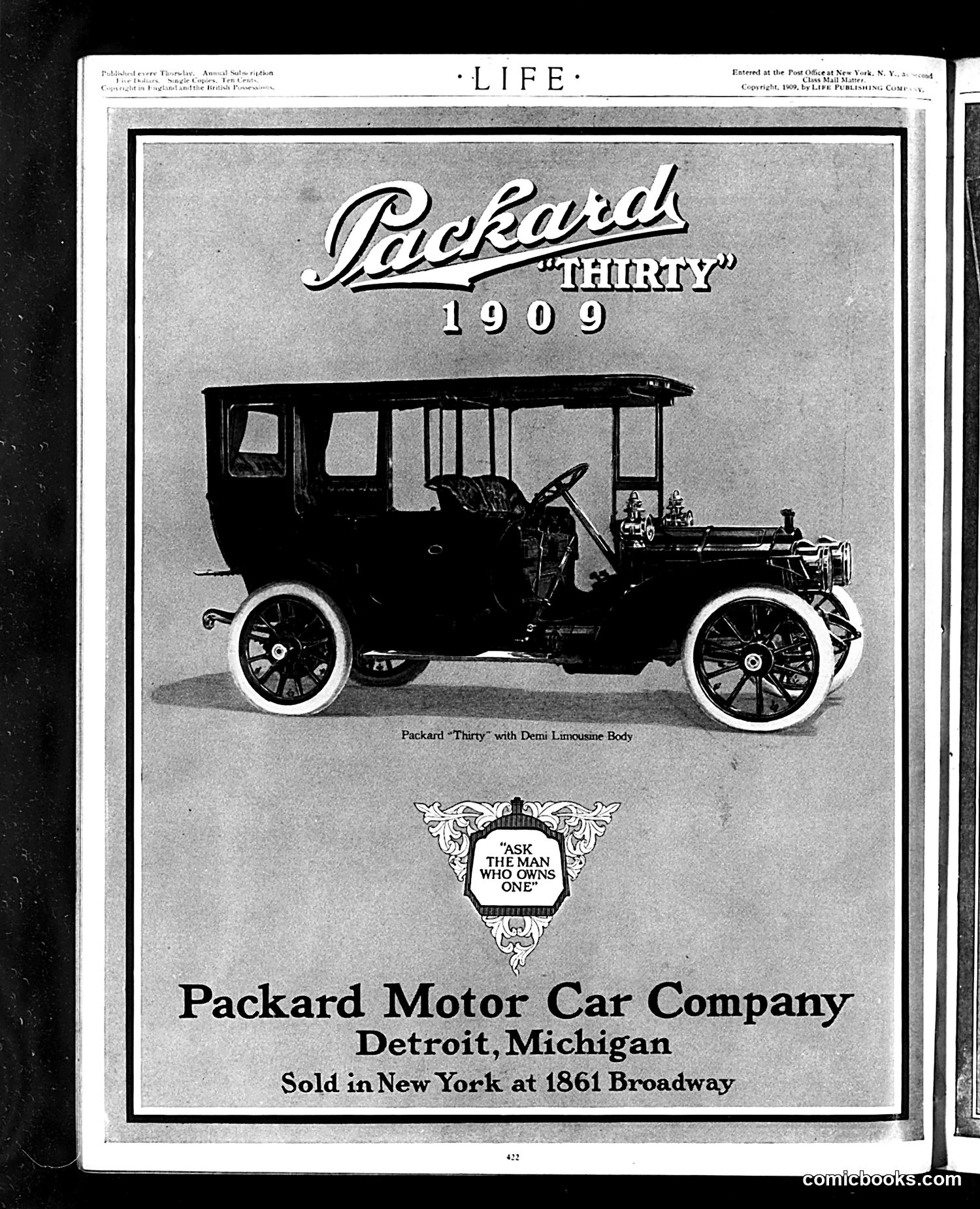 Life — April 1, 1909 — page 2 of 52