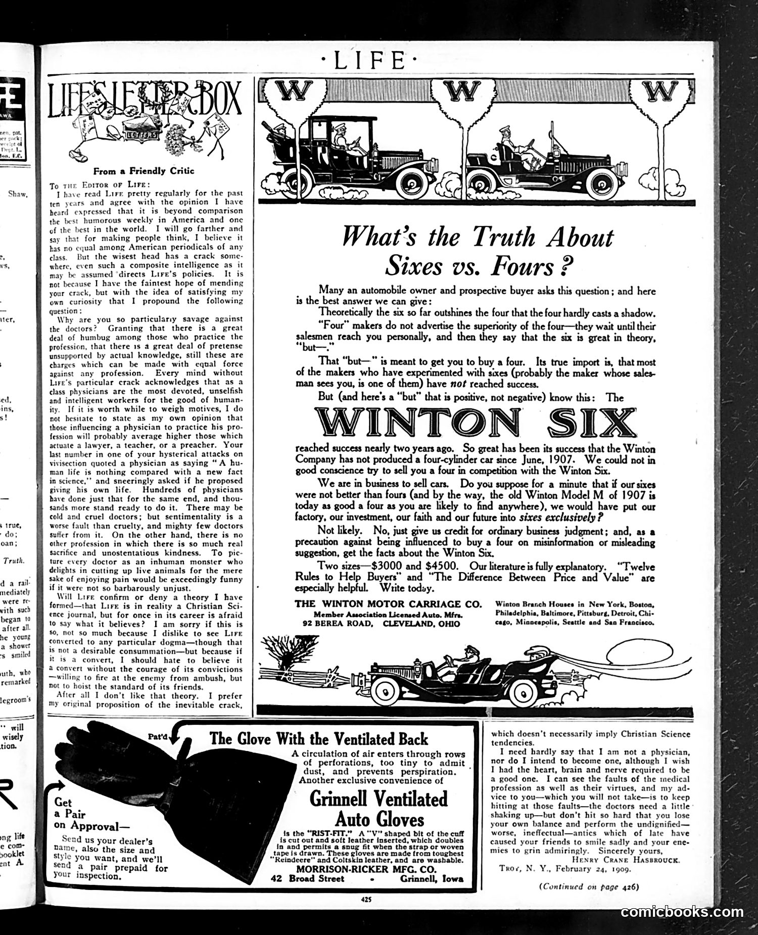 Life — April 1, 1909 — page 5 of 52