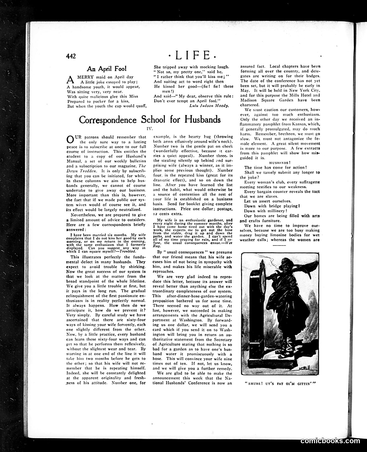 Life — April 1, 1909 — page 22 of 52