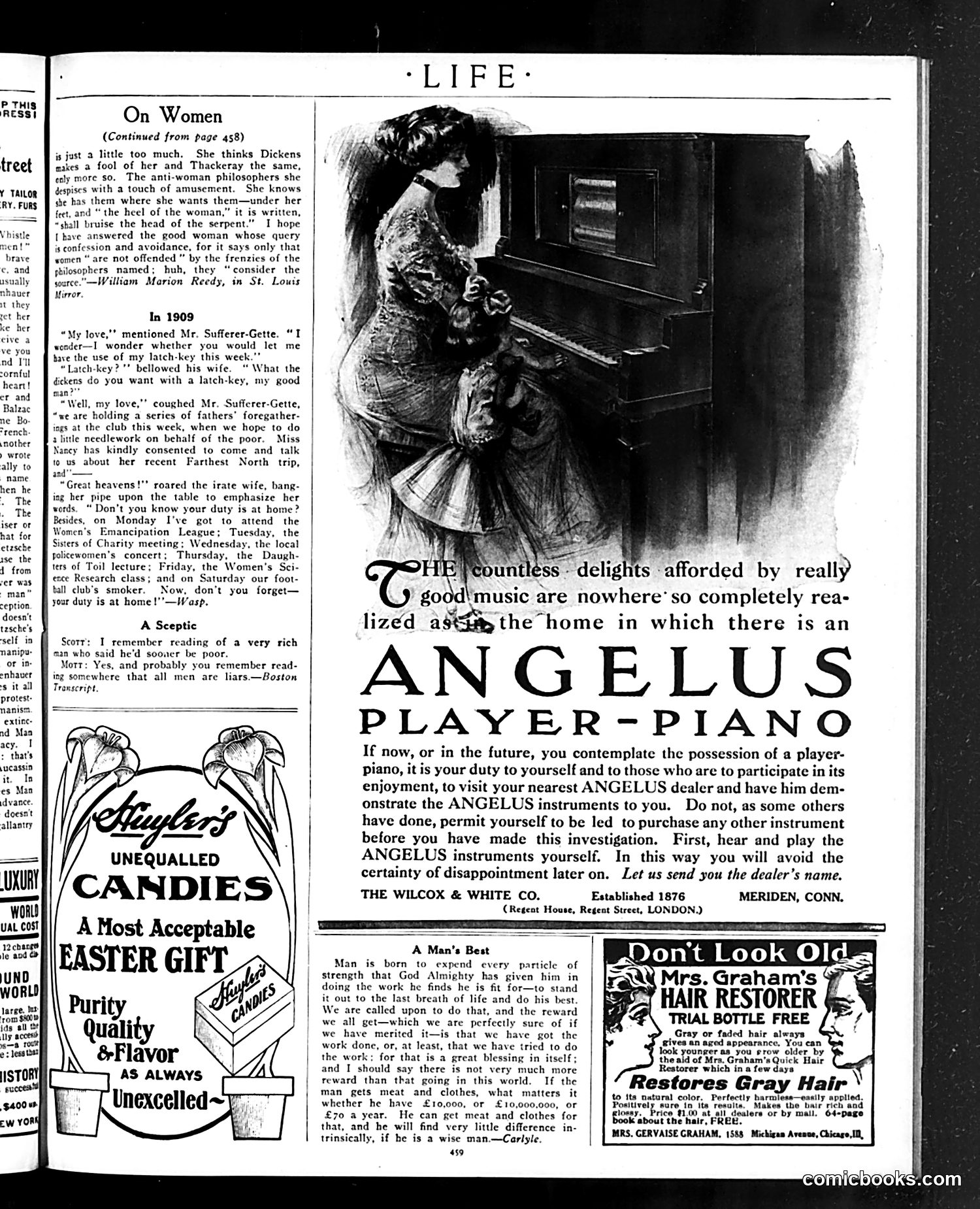 Life — April 1, 1909 — page 39 of 52