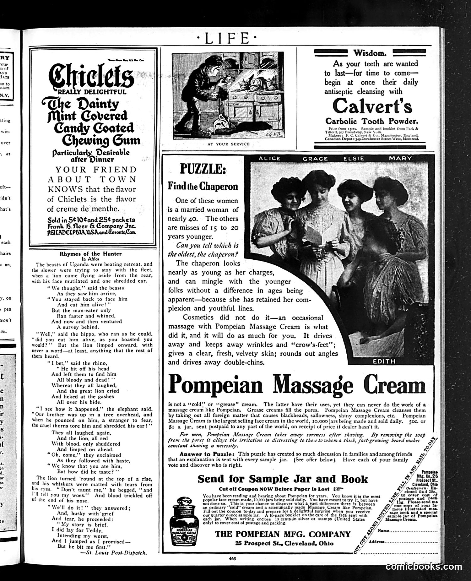 Life — April 1, 1909 — page 43 of 52