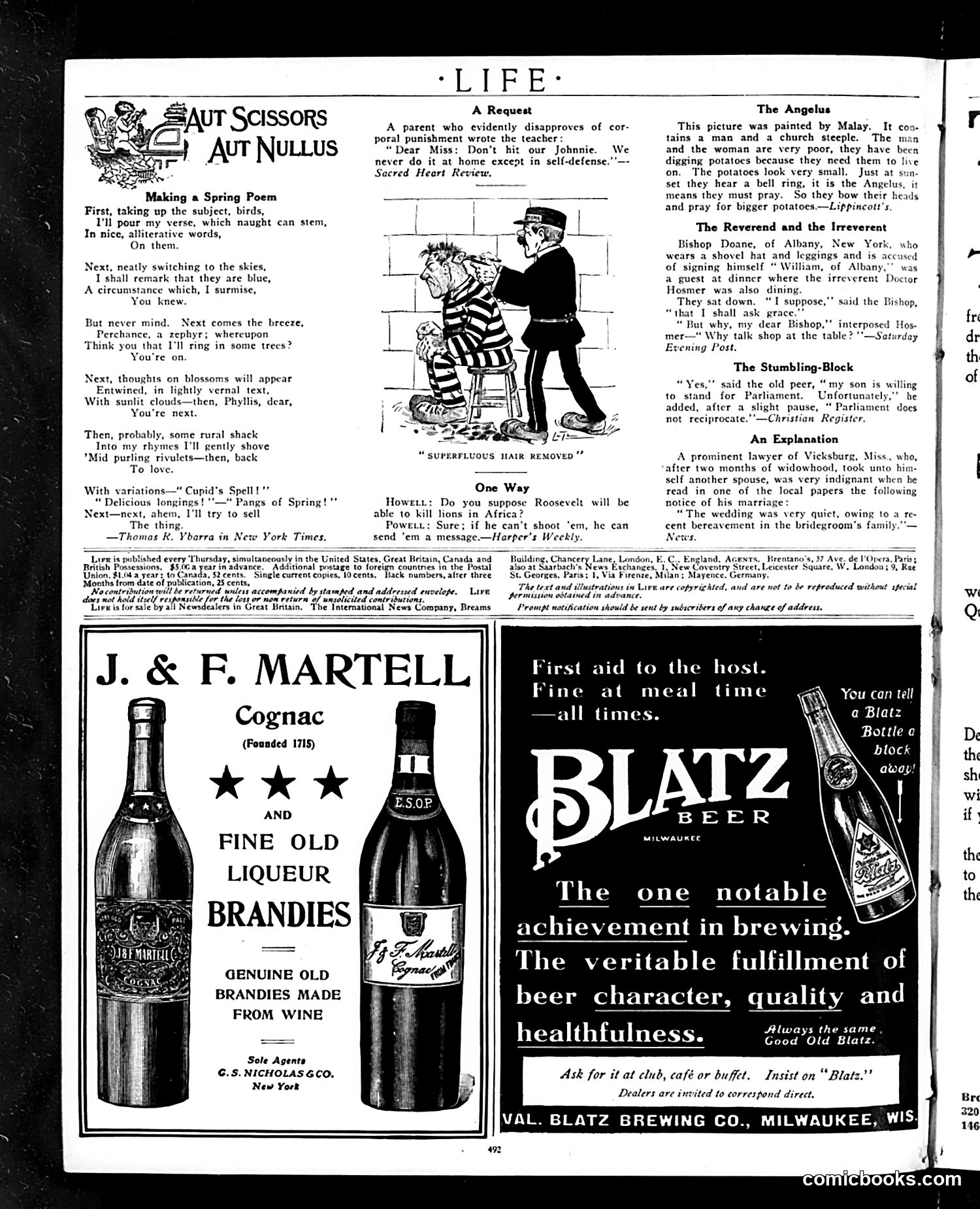 Life — April 8, 1909 — page 20 of 32