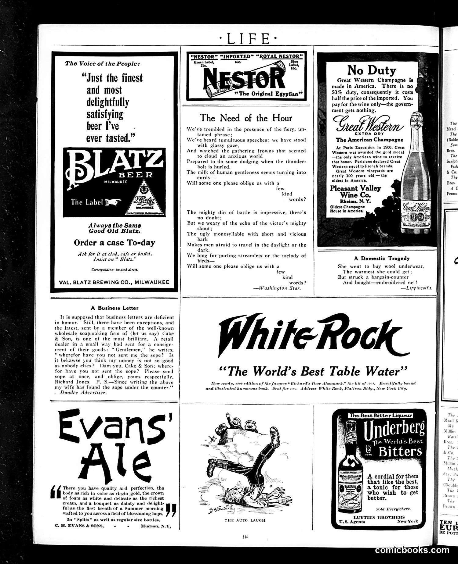 Life — April 15, 1909 — page 30 of 36