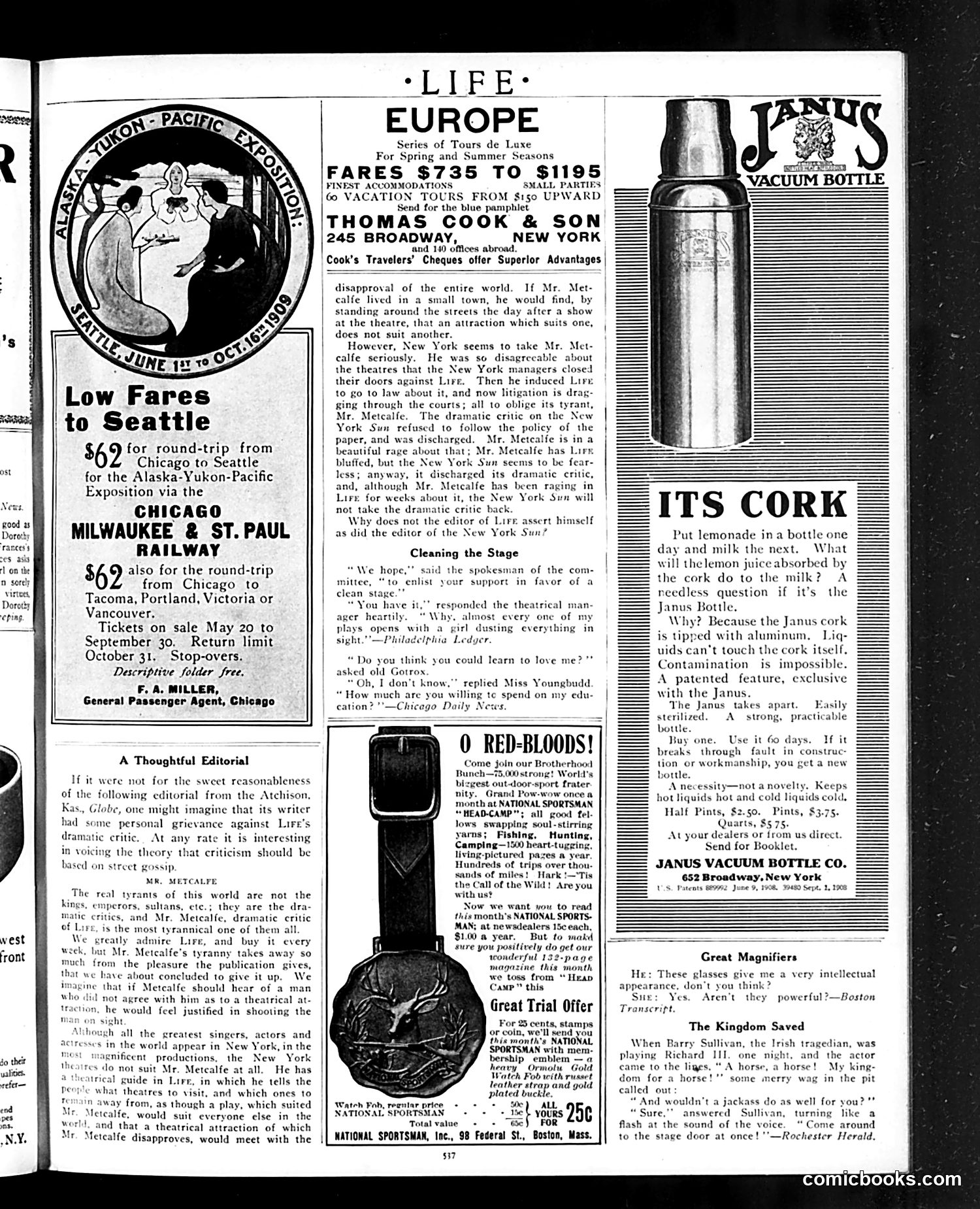 Life — April 15, 1909 — page 33 of 36