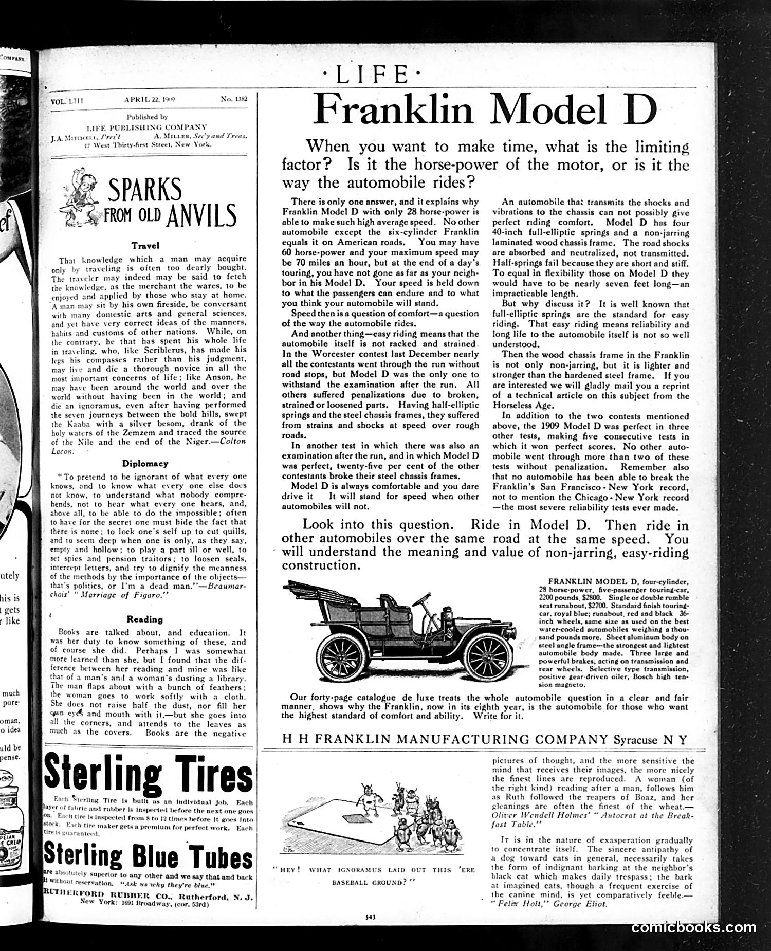 Life — April 22, 1909 — page 3 of 32