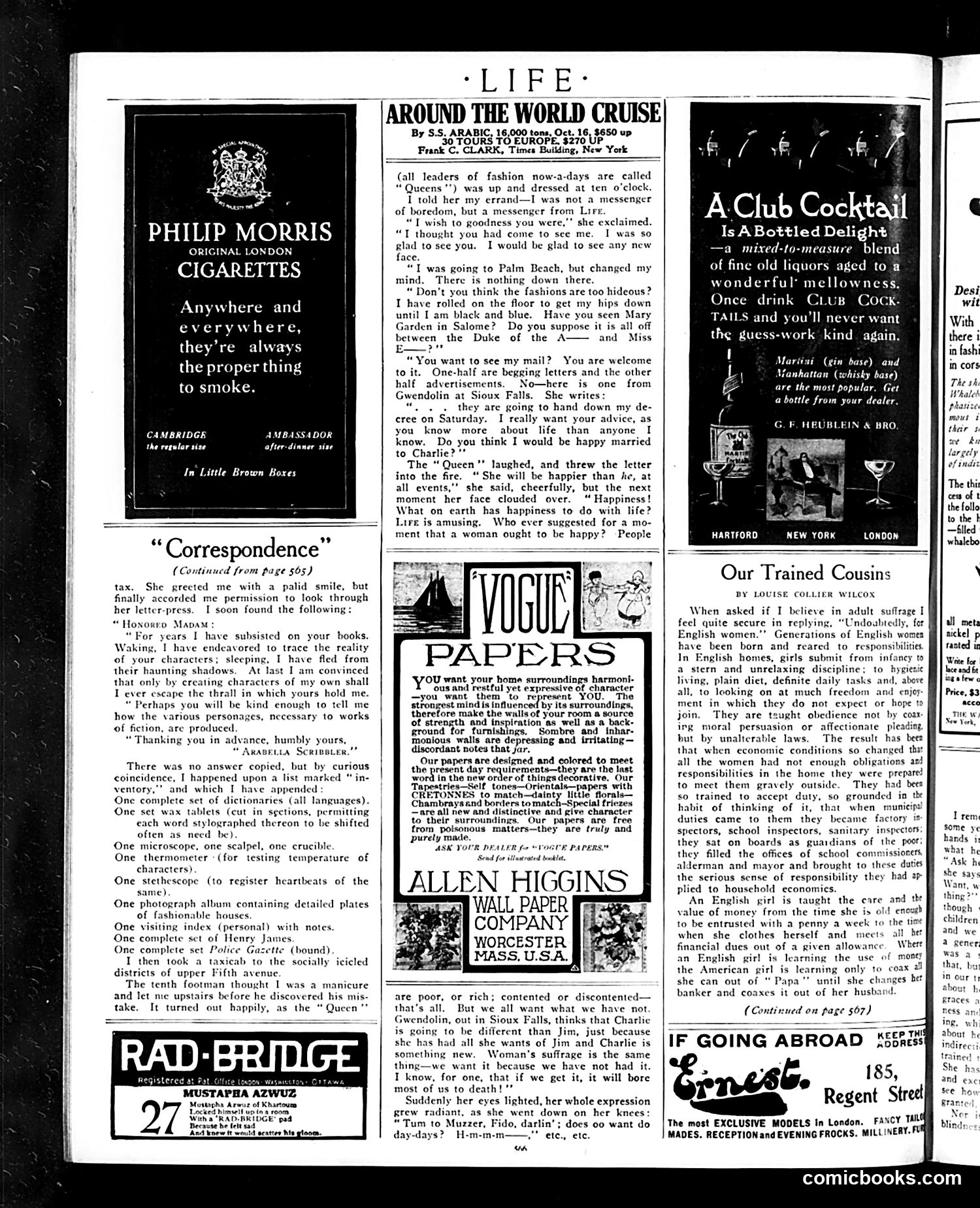 Life — April 22, 1909 — page 26 of 32
