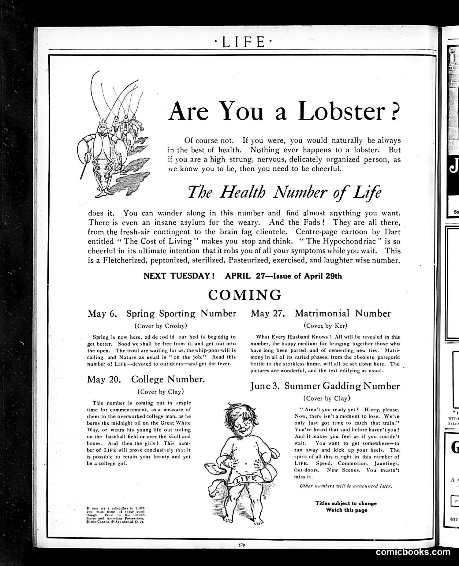 Life — April 22, 1909 — page 30 of 32