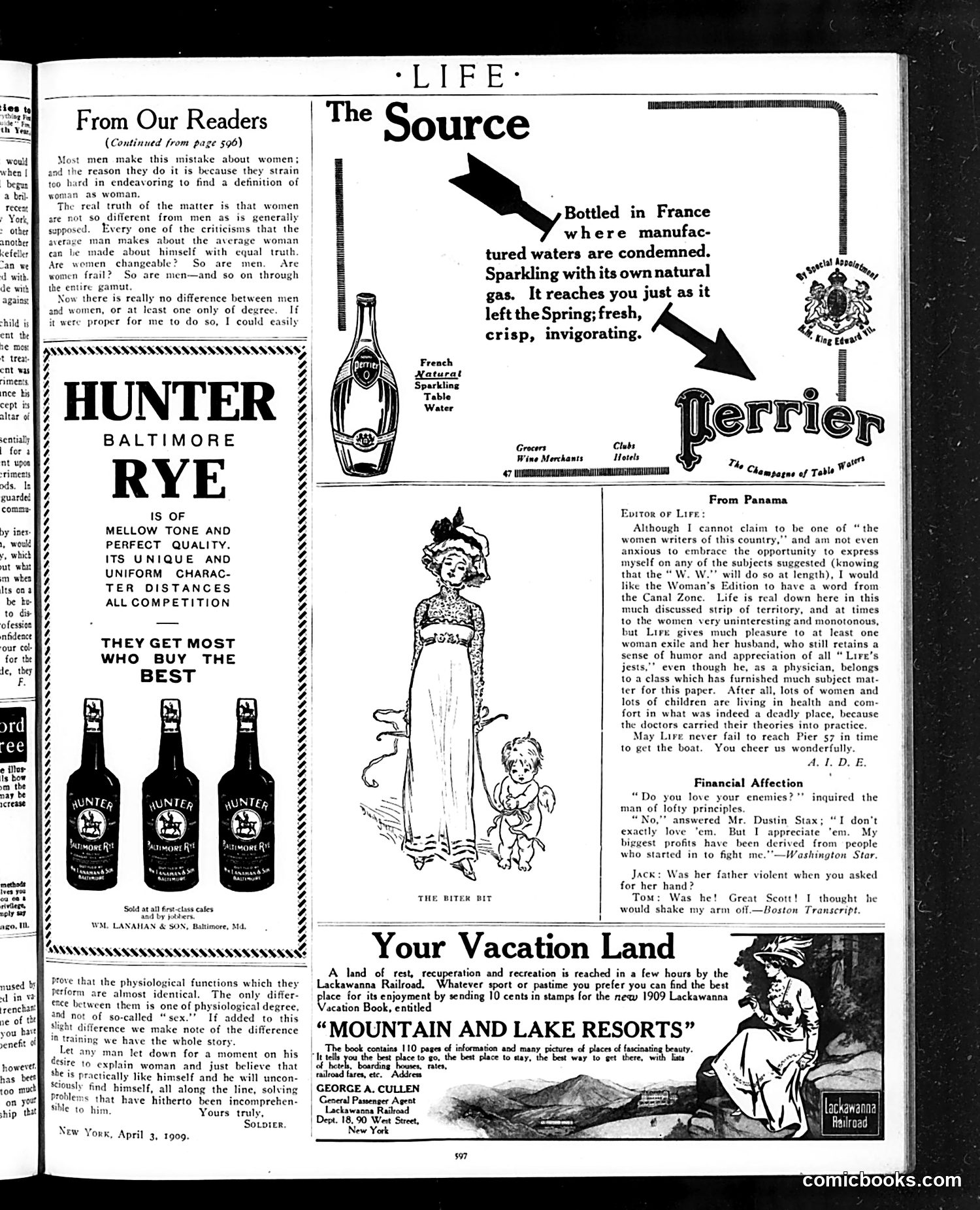 Life — April 29, 1909 — page 25 of 28