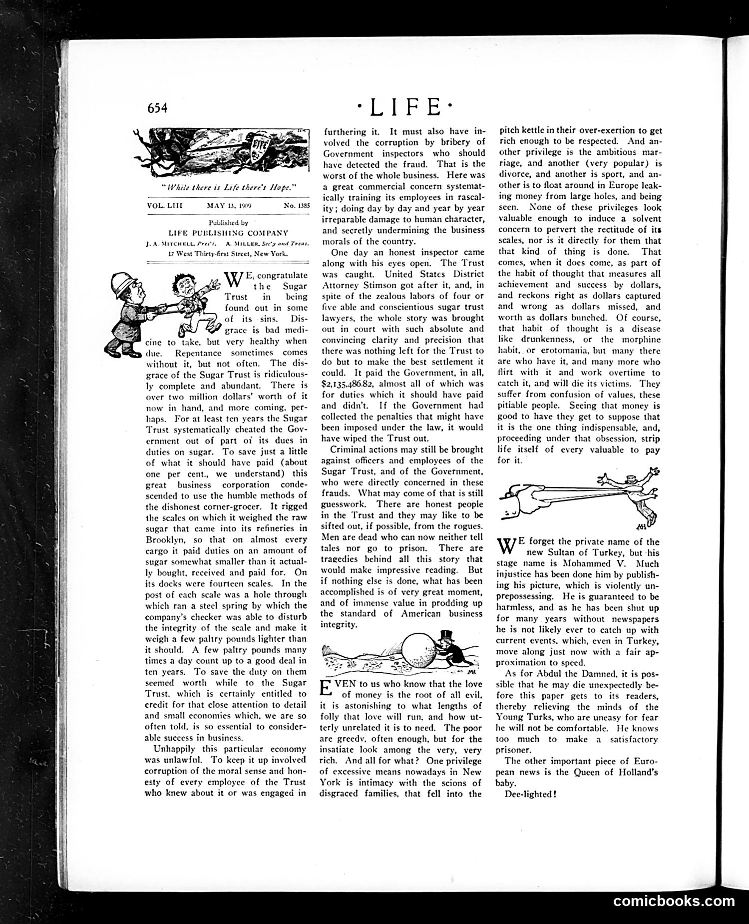 Life — May 13, 1909 — page 6 of 32