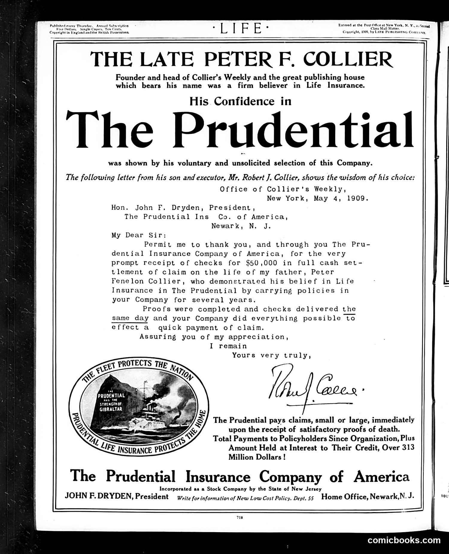 Life — May 27, 1909 — page 2 of 32
