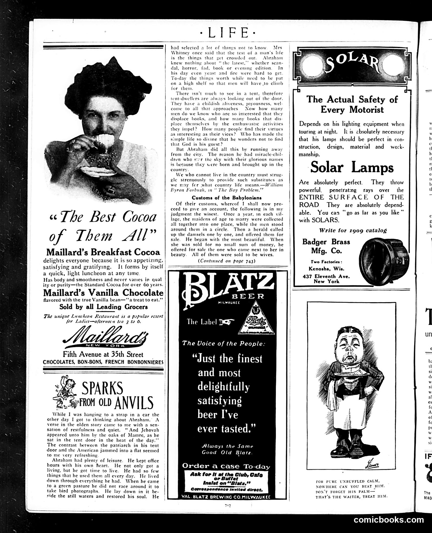 Life — May 27, 1909 — page 26 of 32