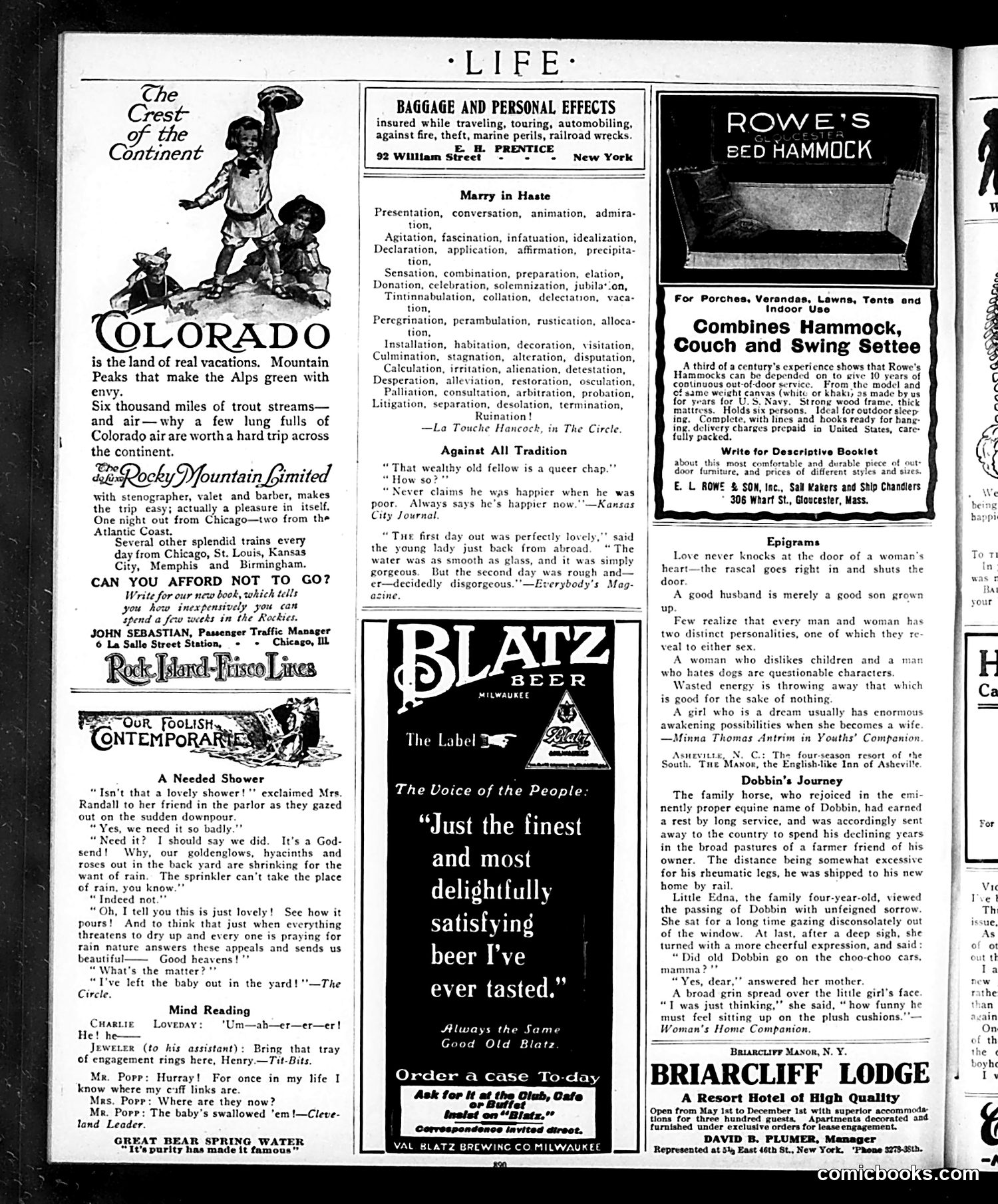 Life — June 24, 1909 — page 22 of 29