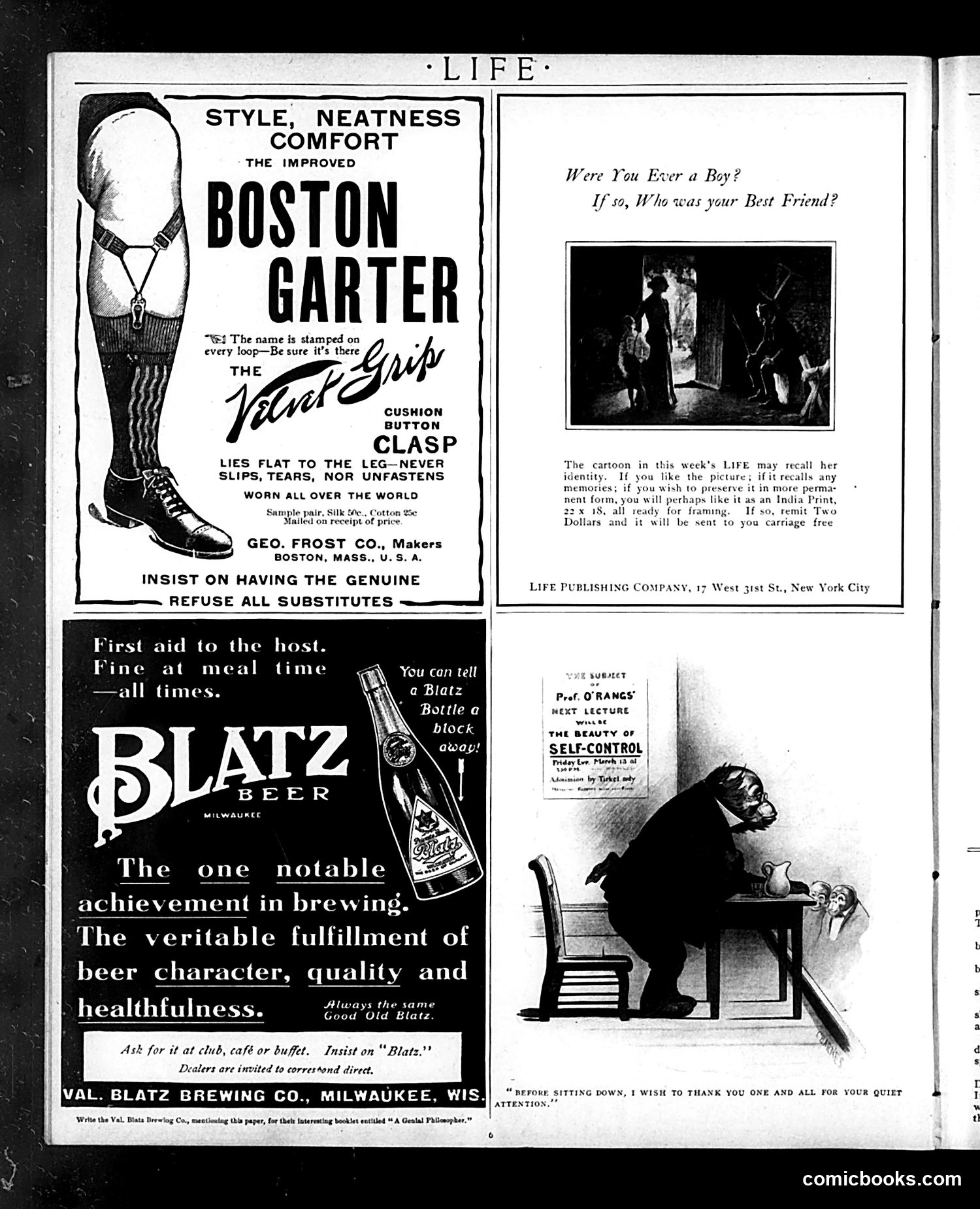 Life — July 1, 1909 — page 6 of 44