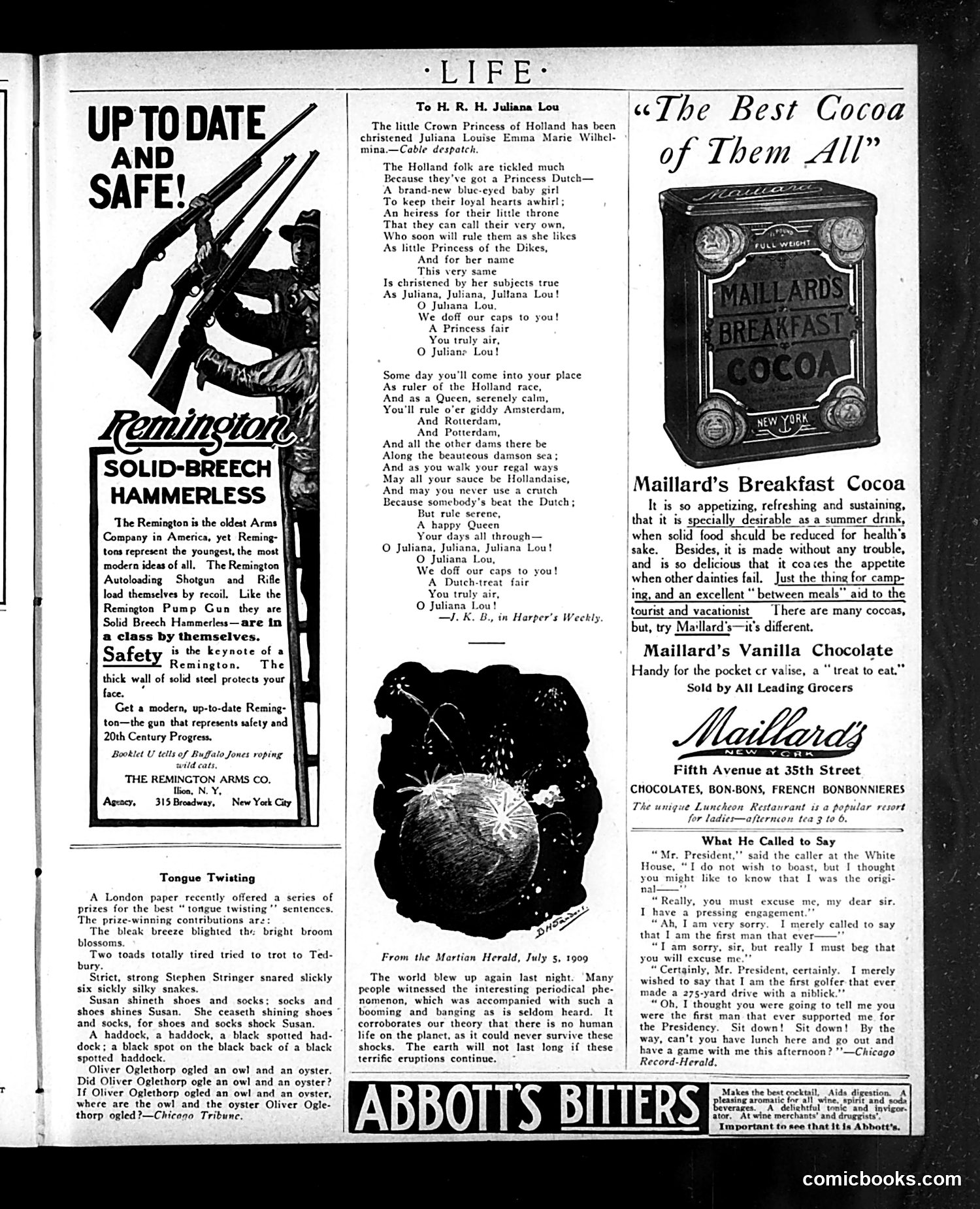 Life — July 1, 1909 — page 7 of 44