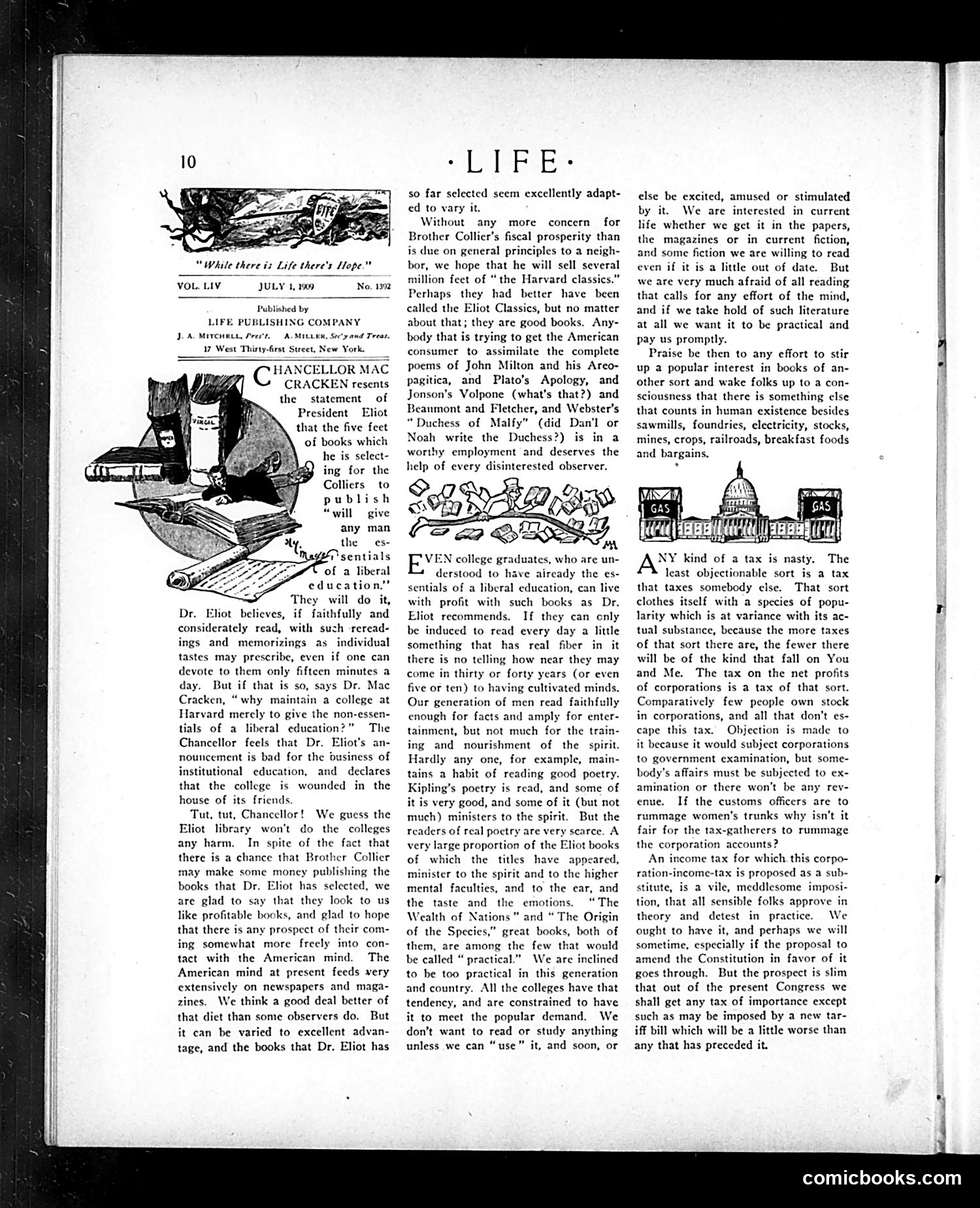Life — July 1, 1909 — page 10 of 44