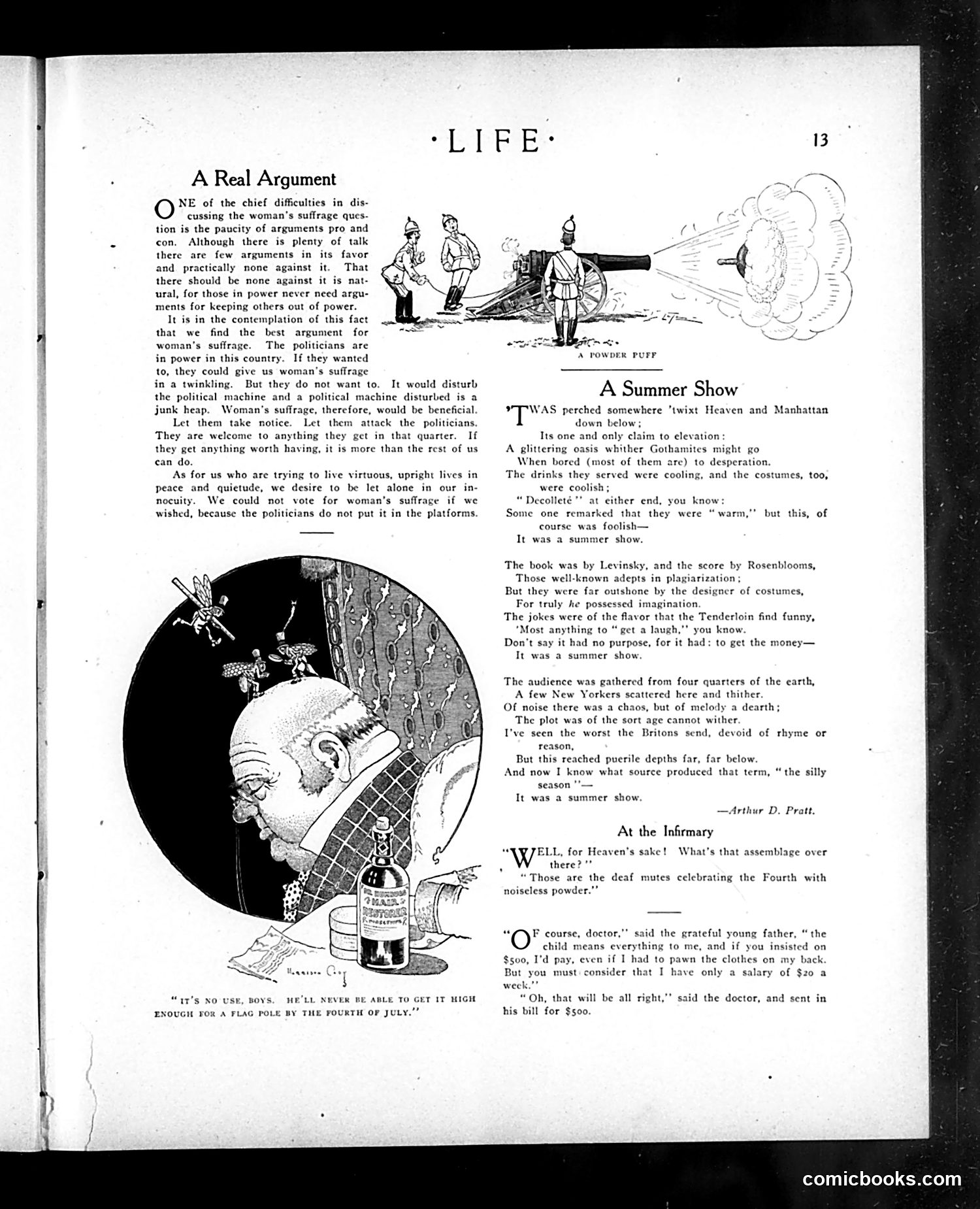 Life — July 1, 1909 — page 13 of 44