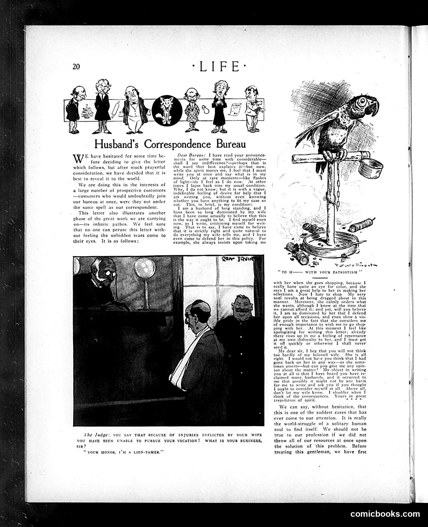 Life — July 1, 1909 — page 20 of 44