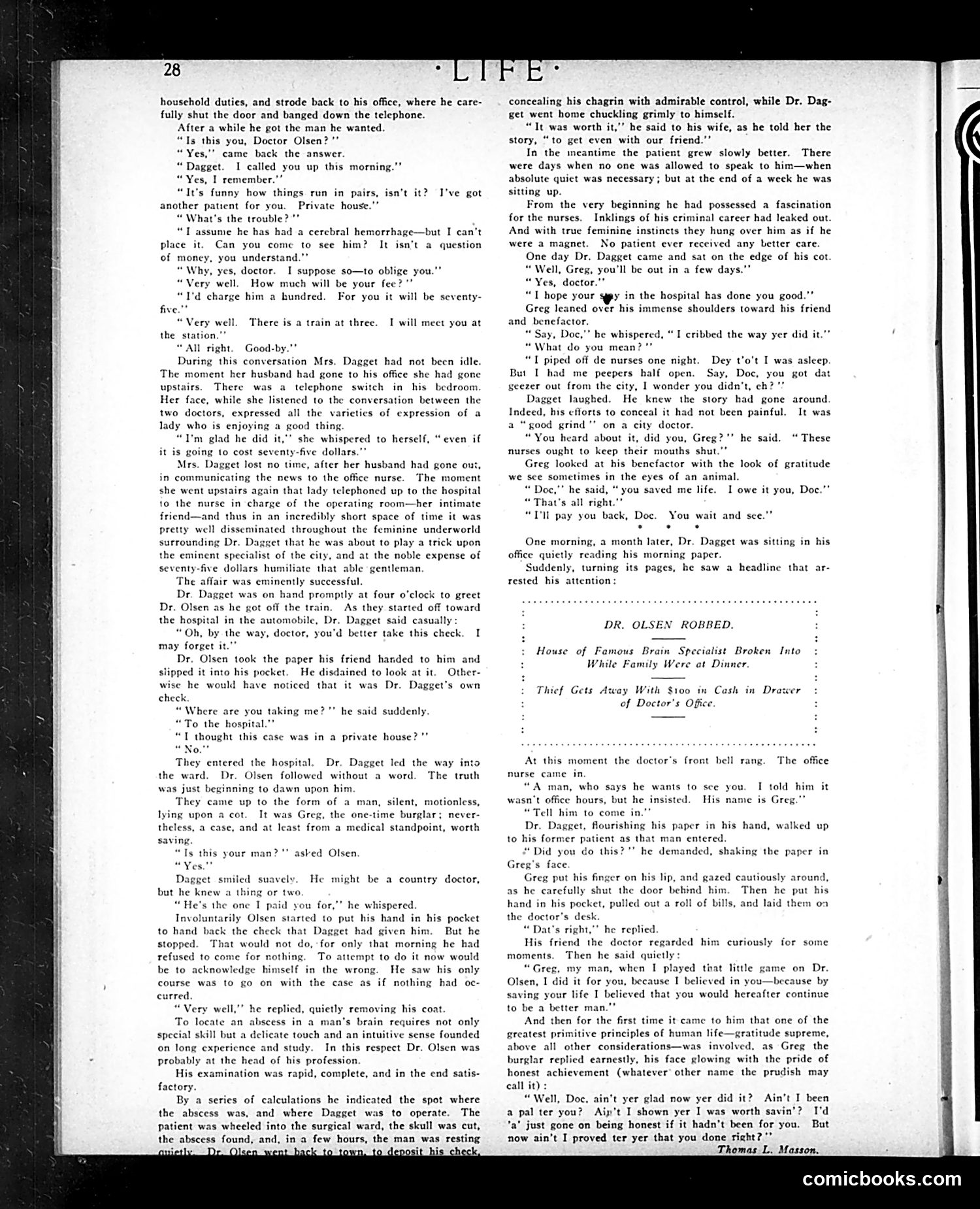 Life — July 1, 1909 — page 28 of 44