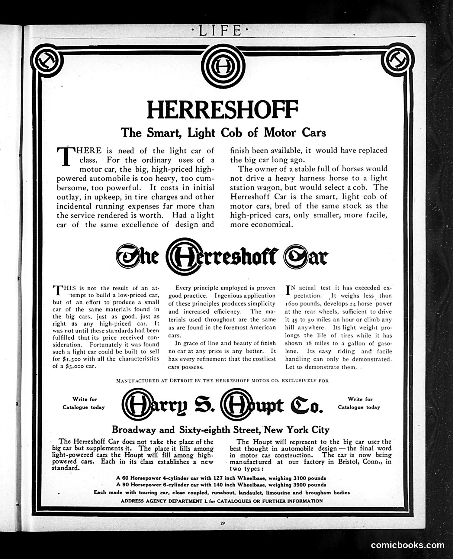 Life — July 1, 1909 — page 29 of 44