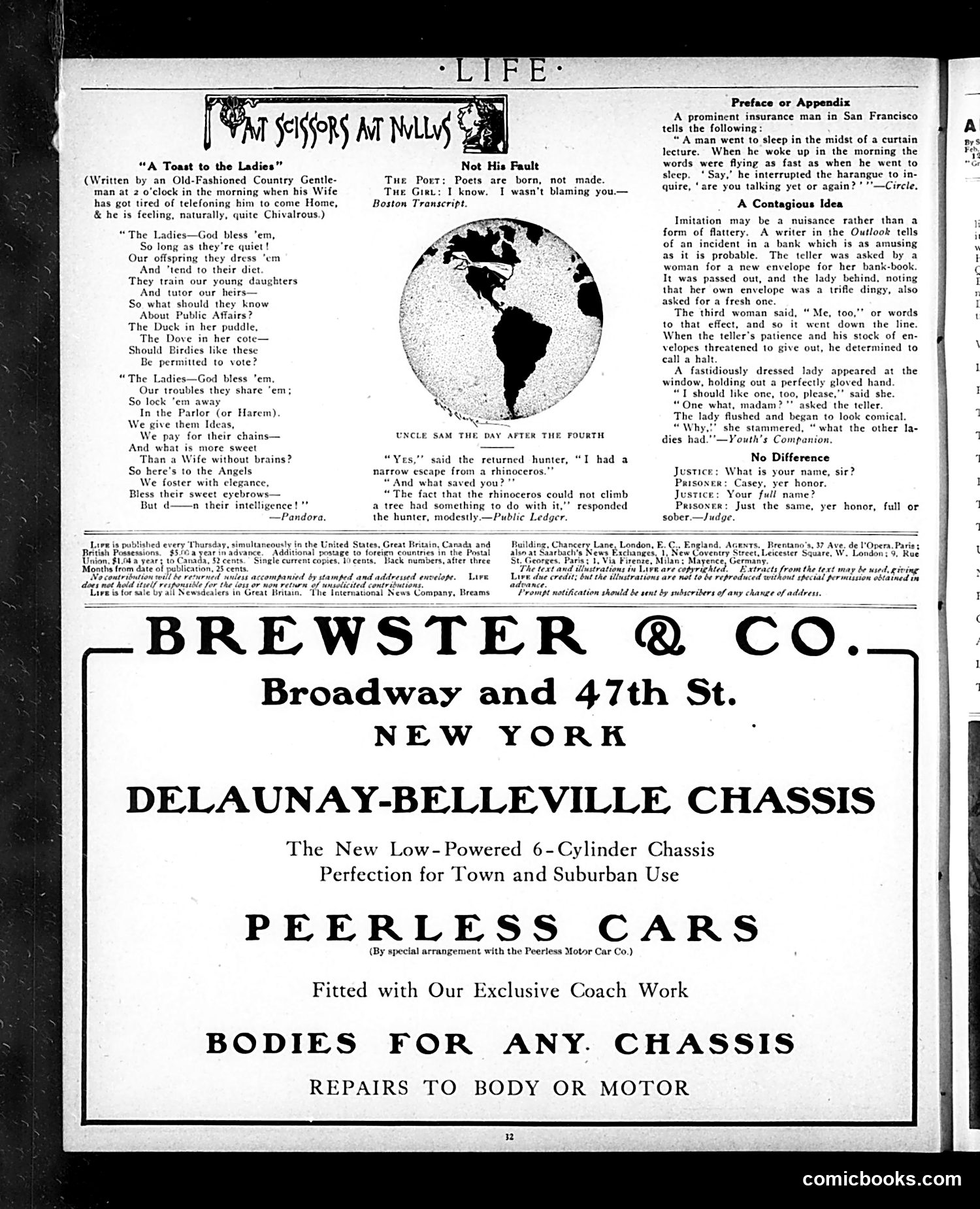 Life — July 1, 1909 — page 32 of 44