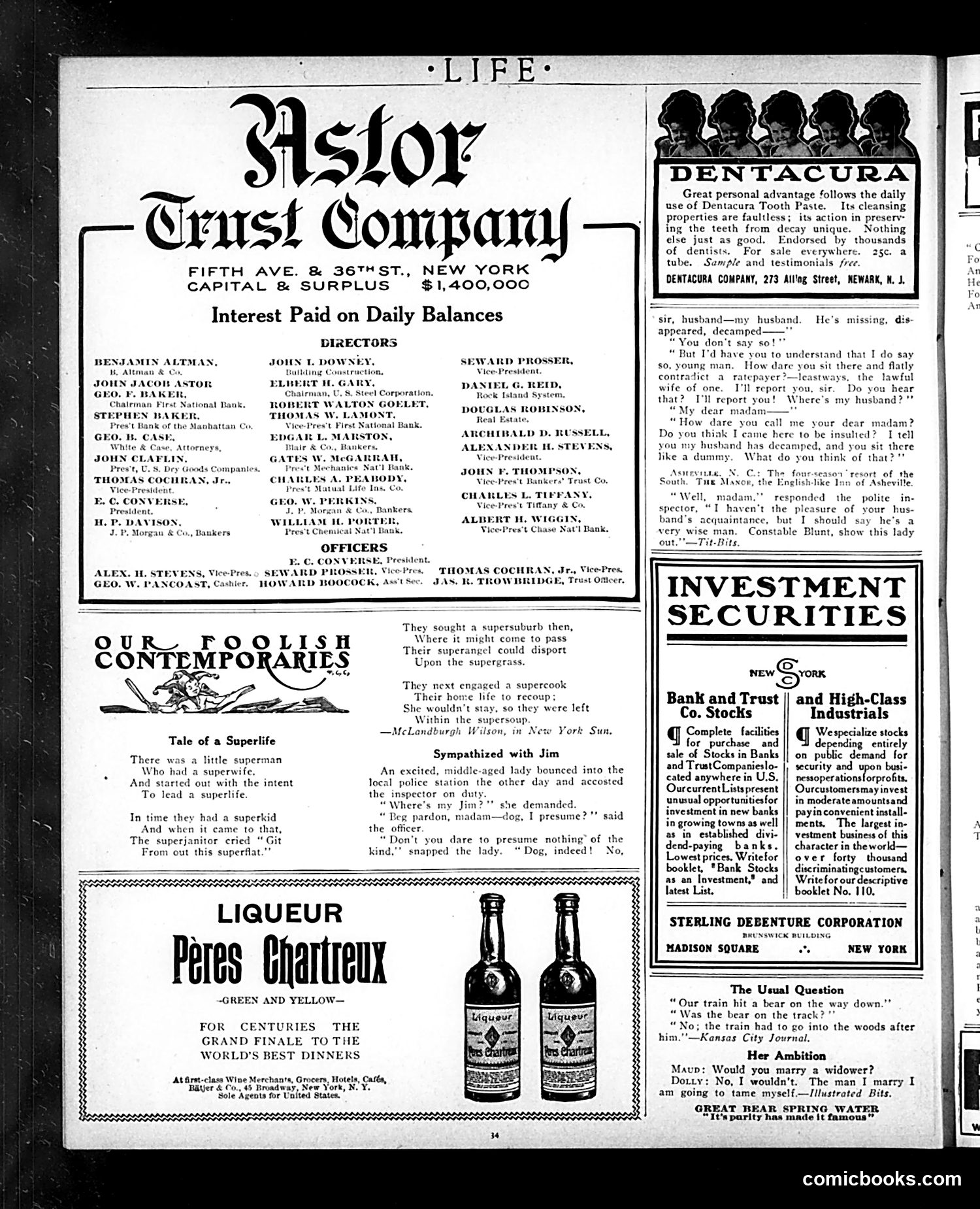 Life — July 1, 1909 — page 34 of 44