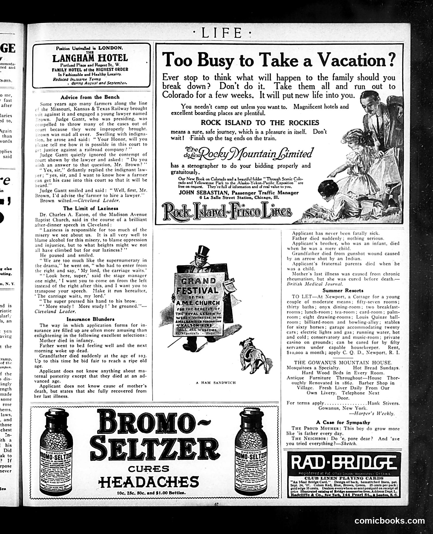 Life — July 8, 1909 — page 23 of 28