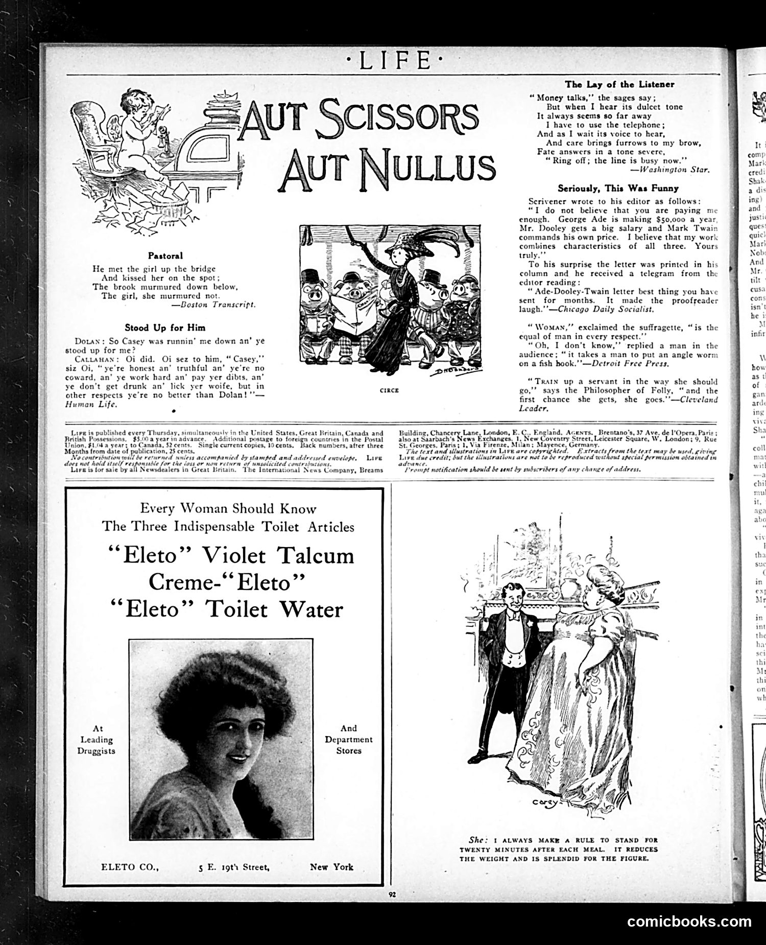 Life — July 15, 1909 — page 20 of 28