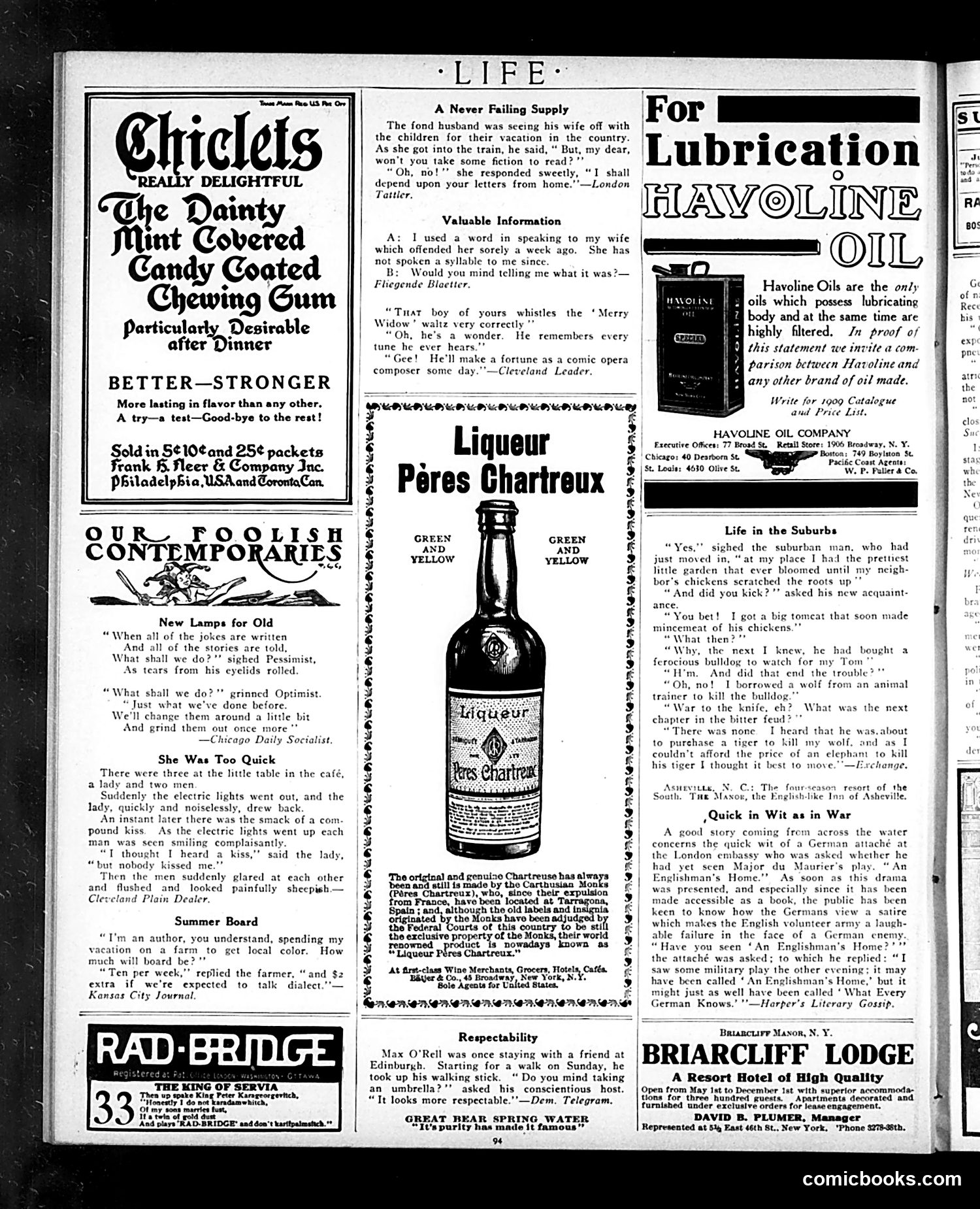 Life — July 15, 1909 — page 22 of 28