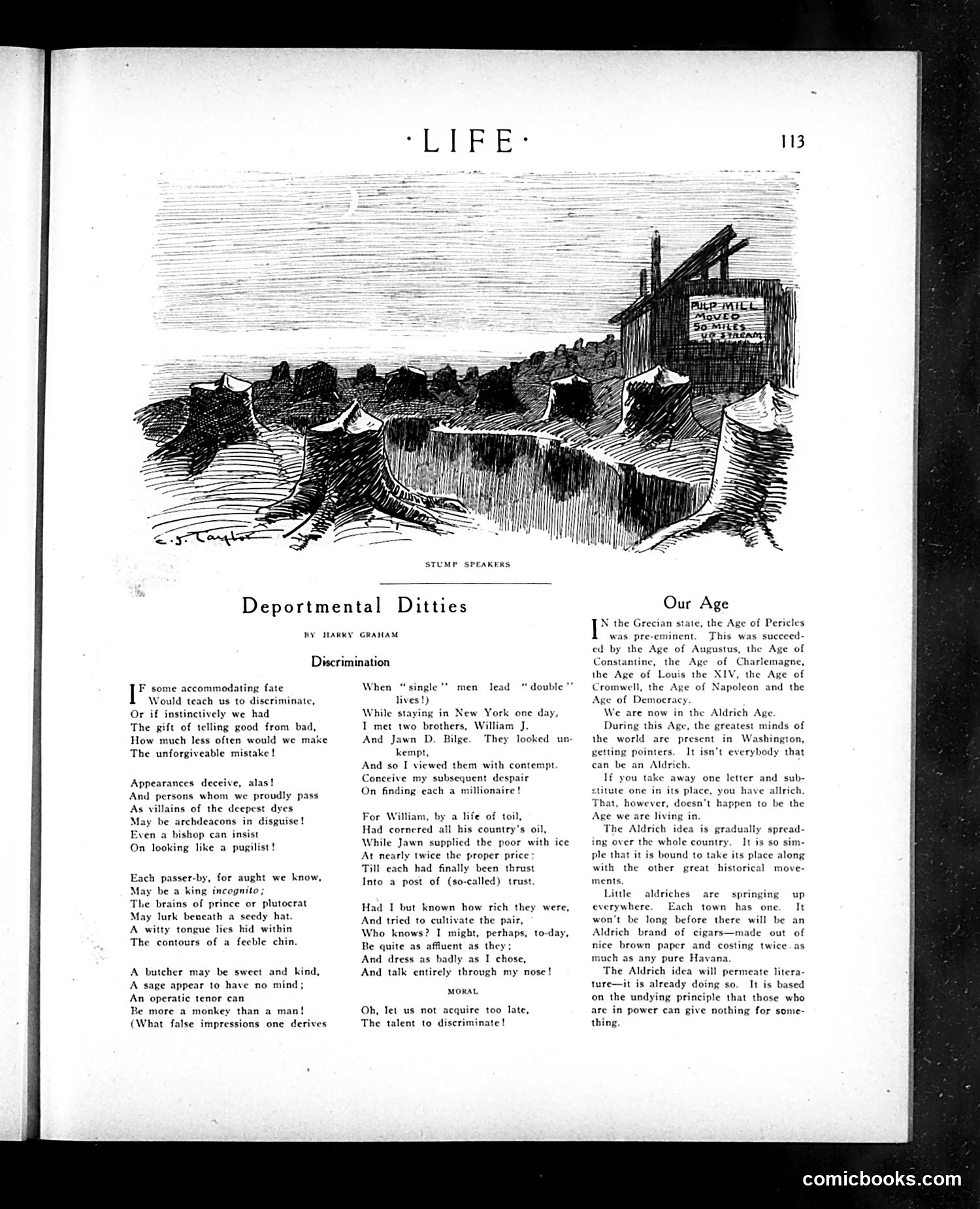 Life — July 22, 1909 — page 13 of 28