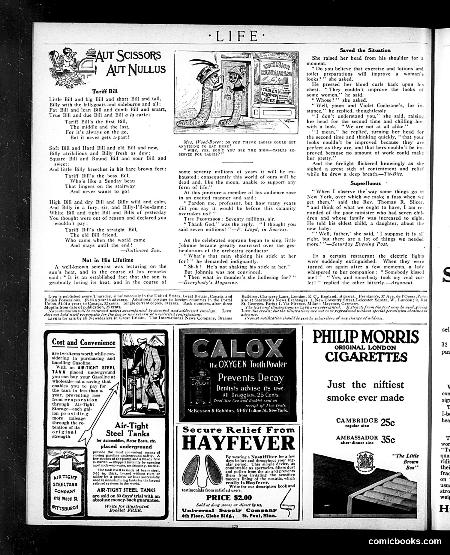 Life — July 22, 1909 — page 20 of 28