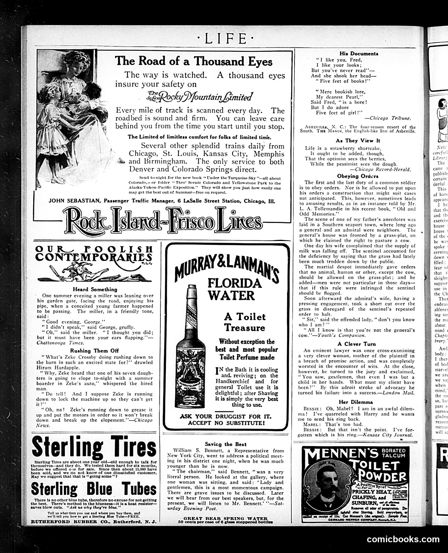 Life — July 29, 1909 — page 22 of 28