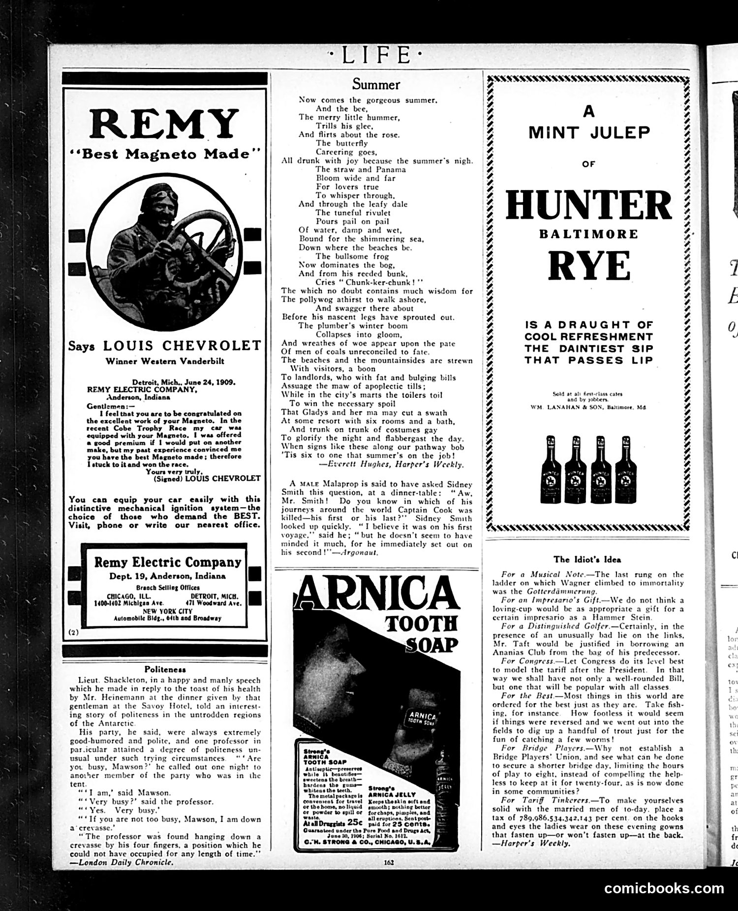 Life — August 5, 1909 — page 6 of 44