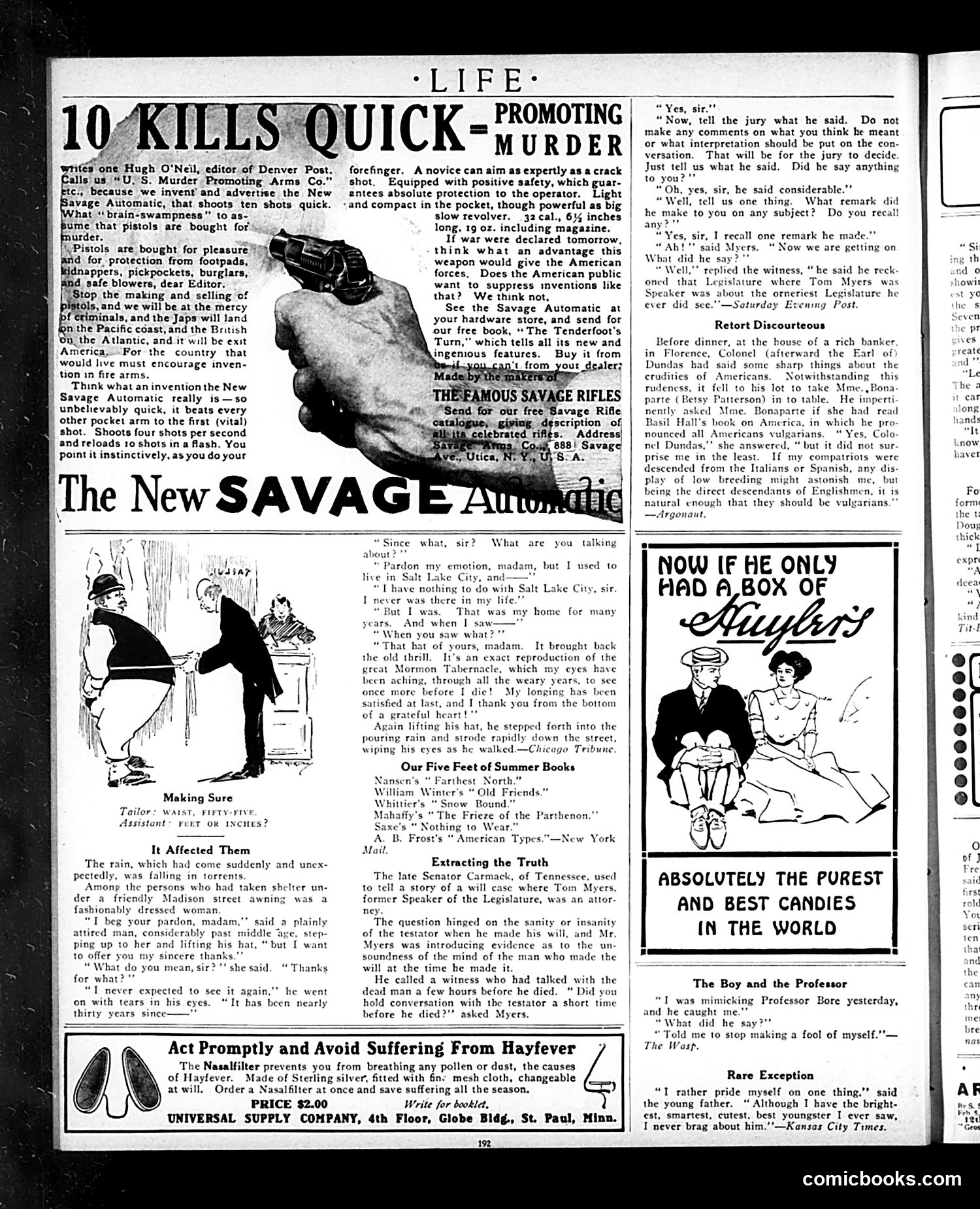 Life — August 5, 1909 — page 36 of 44