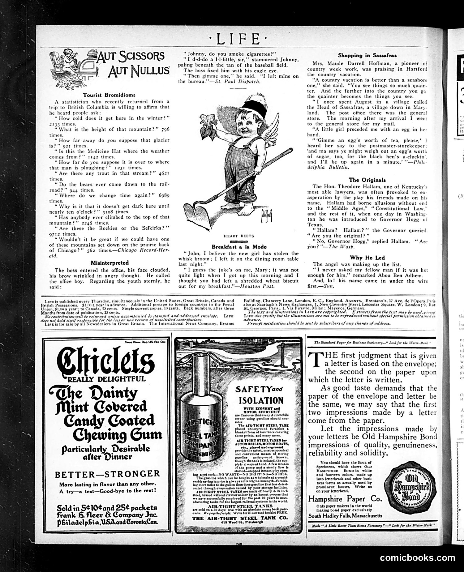 Life — August 19, 1909 — page 20 of 28