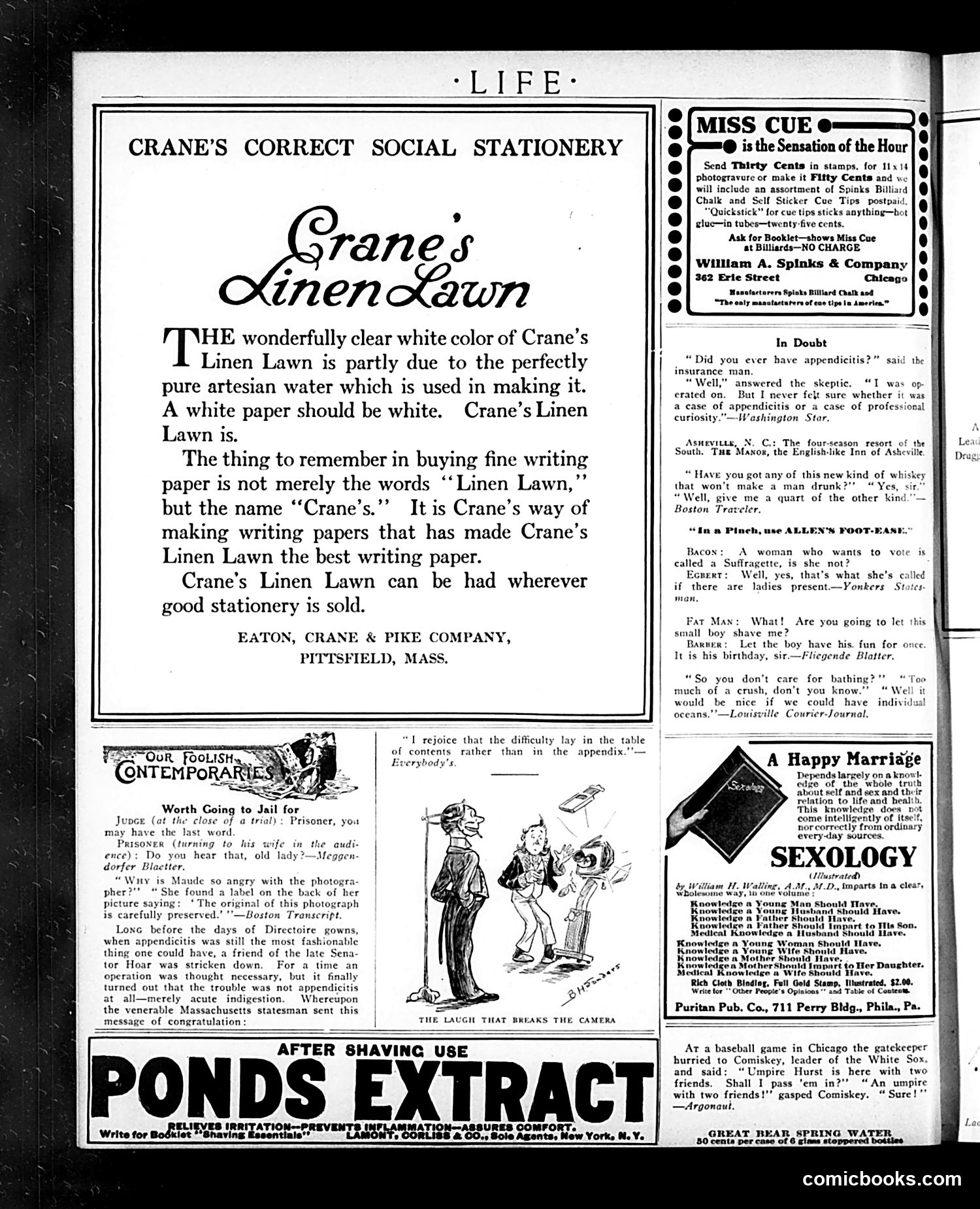 Life — August 19, 1909 — page 22 of 28