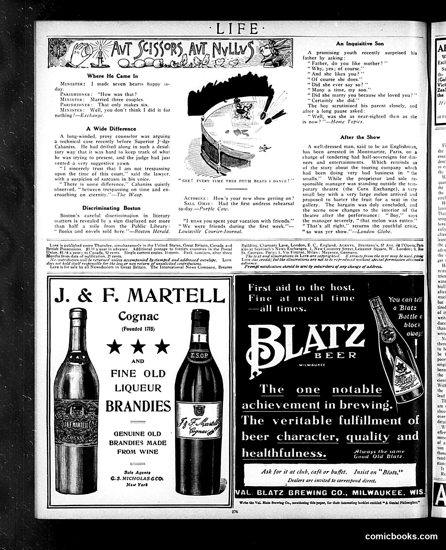 Life — August 26, 1909 — page 20 of 28