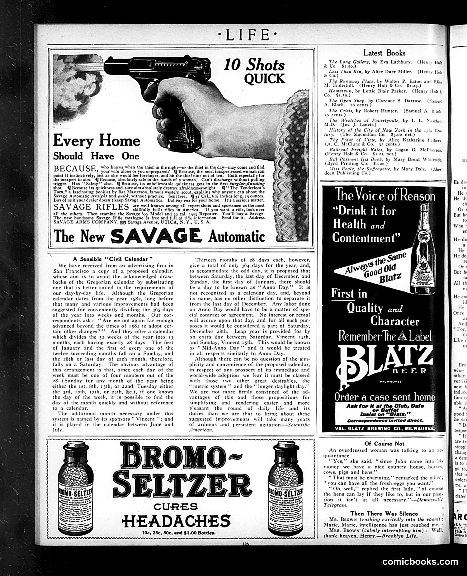 Life — September 2, 1909 — page 42 of 48