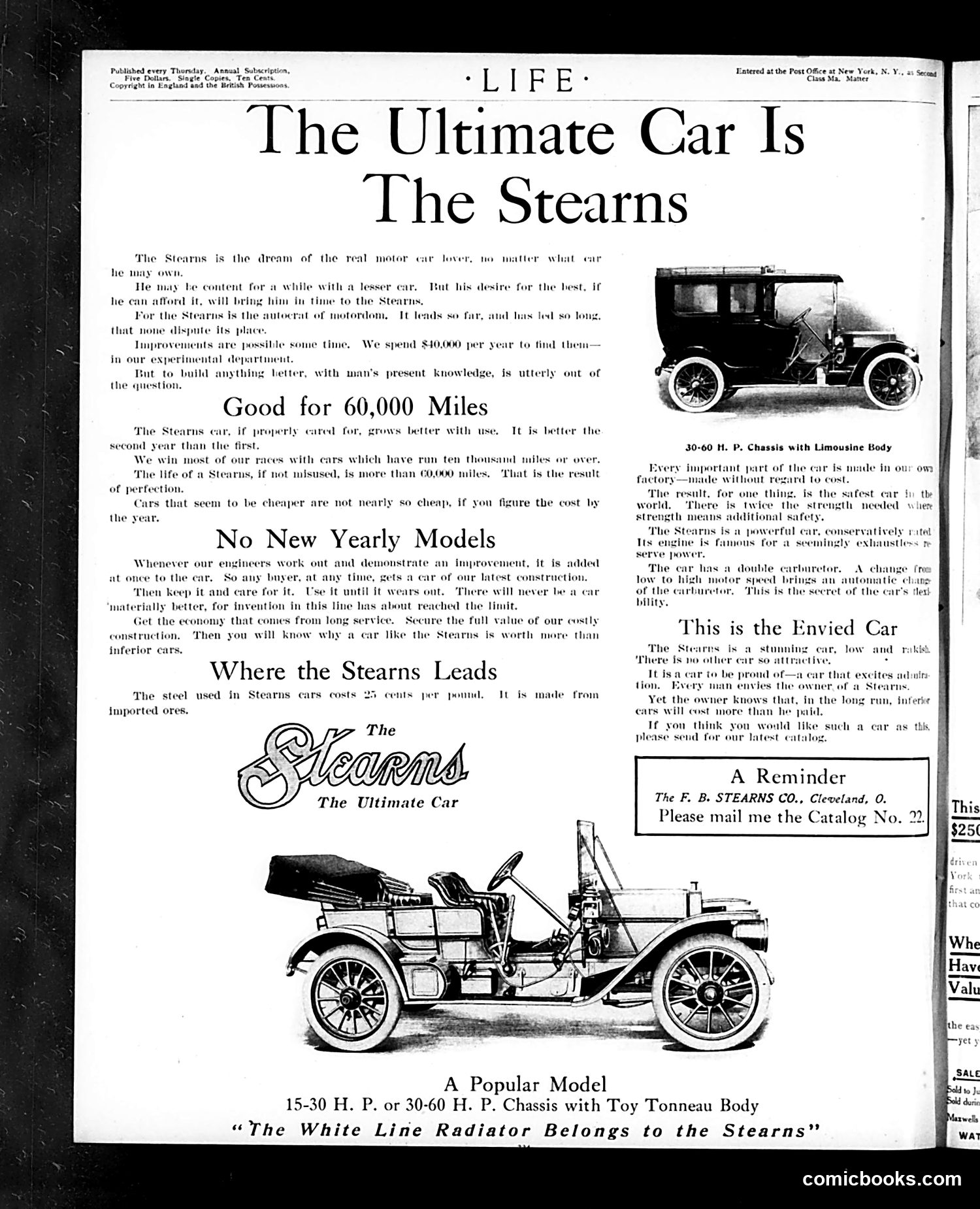 Life — September 9, 1909 — page 2 of 32