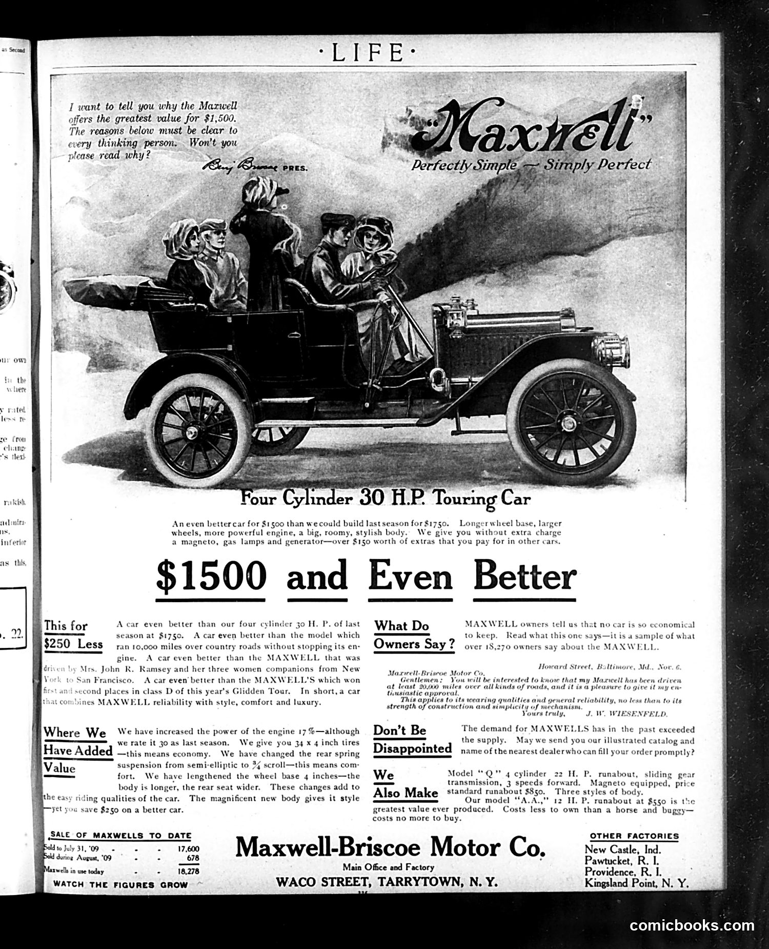 Life — September 9, 1909 — page 3 of 32