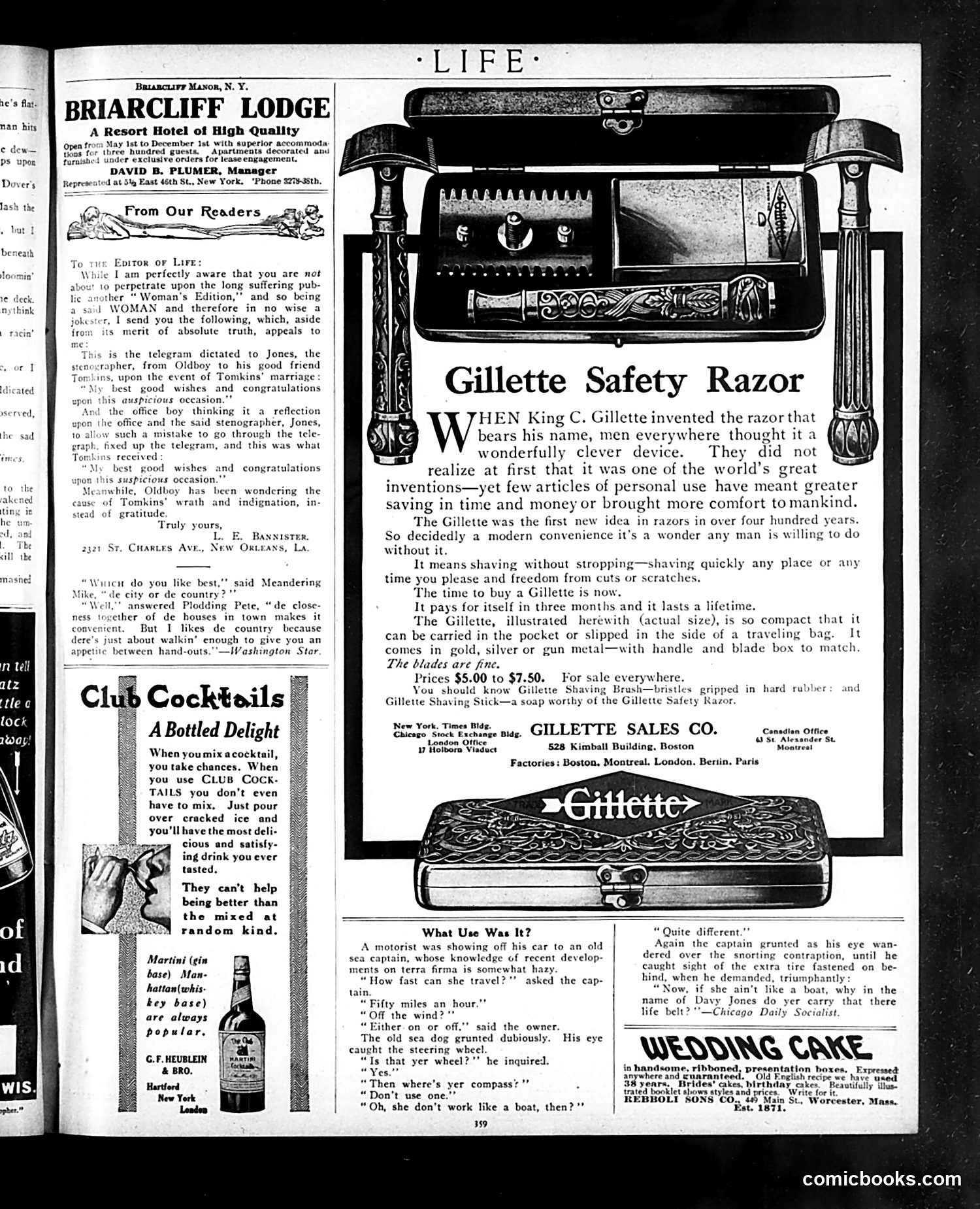 Life — September 9, 1909 — page 27 of 32