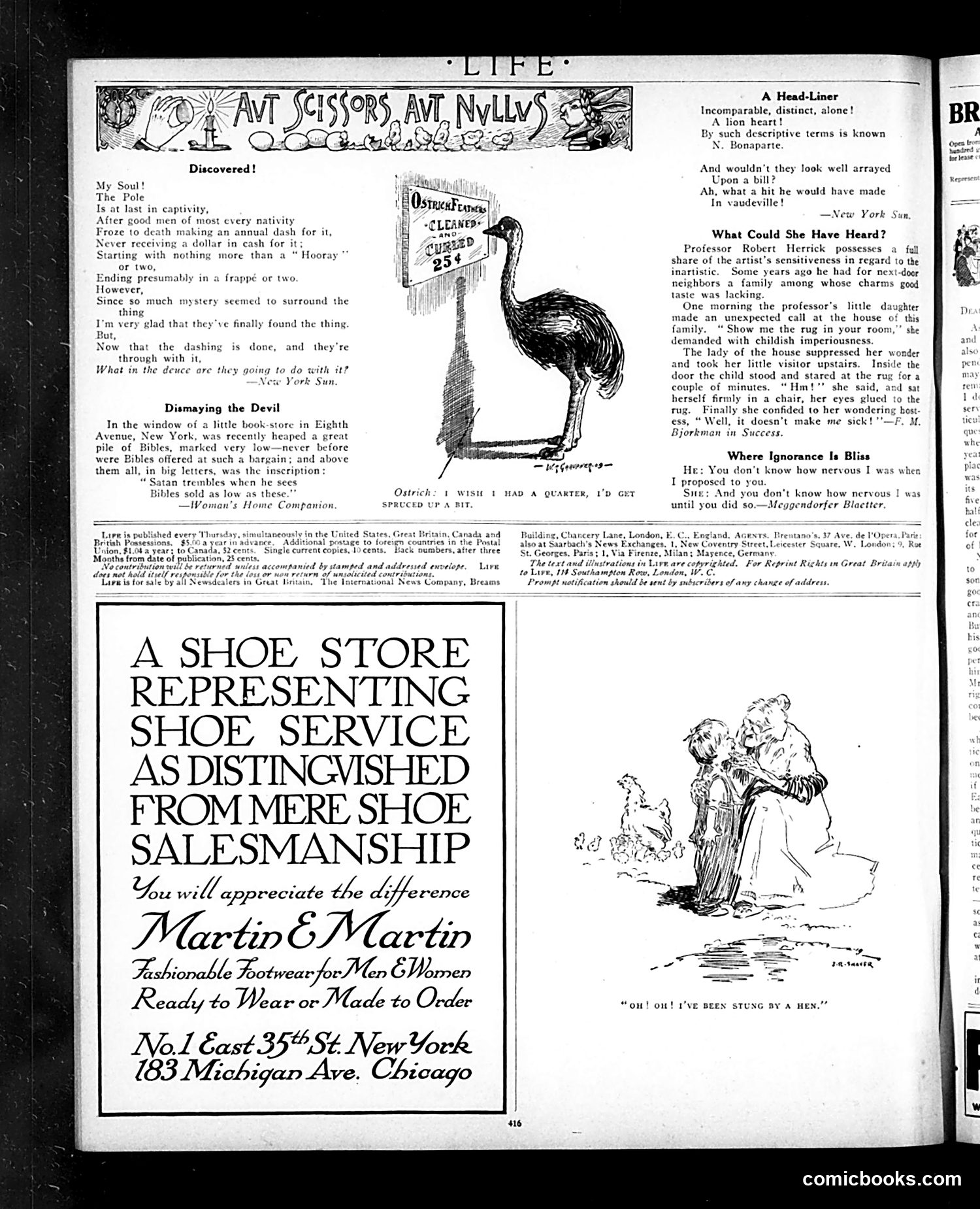 Life — September 23, 1909 — page 20 of 28