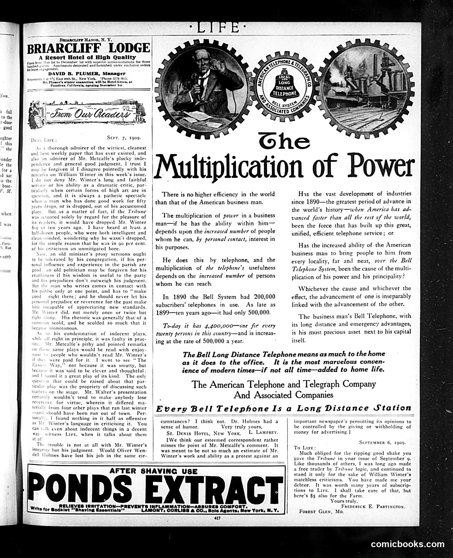 Life — September 23, 1909 — page 21 of 28