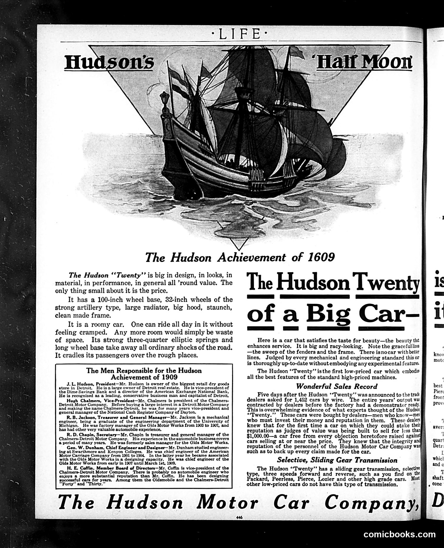 Life — September 30, 1909 — page 22 of 32