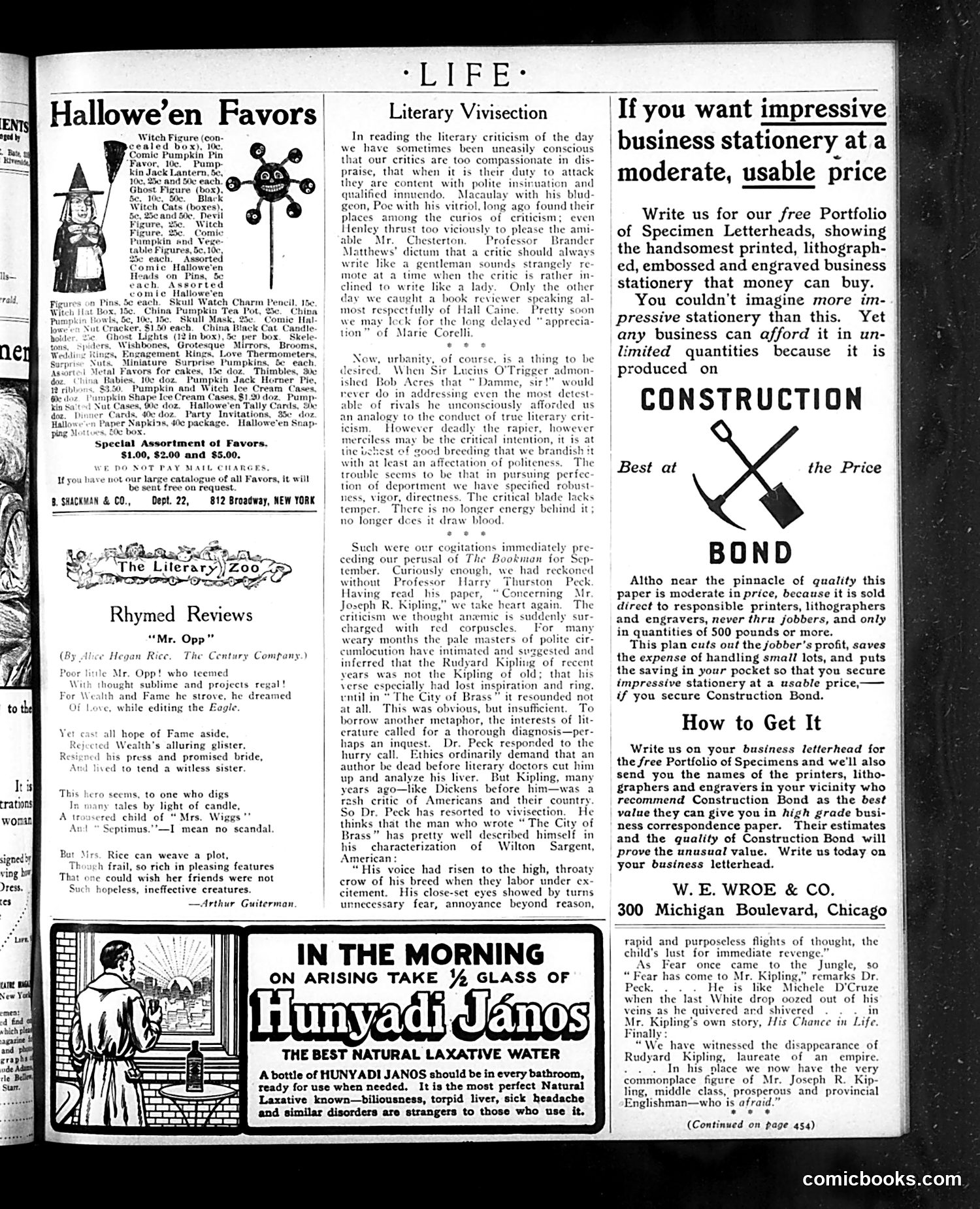 Life — September 30, 1909 — page 29 of 32