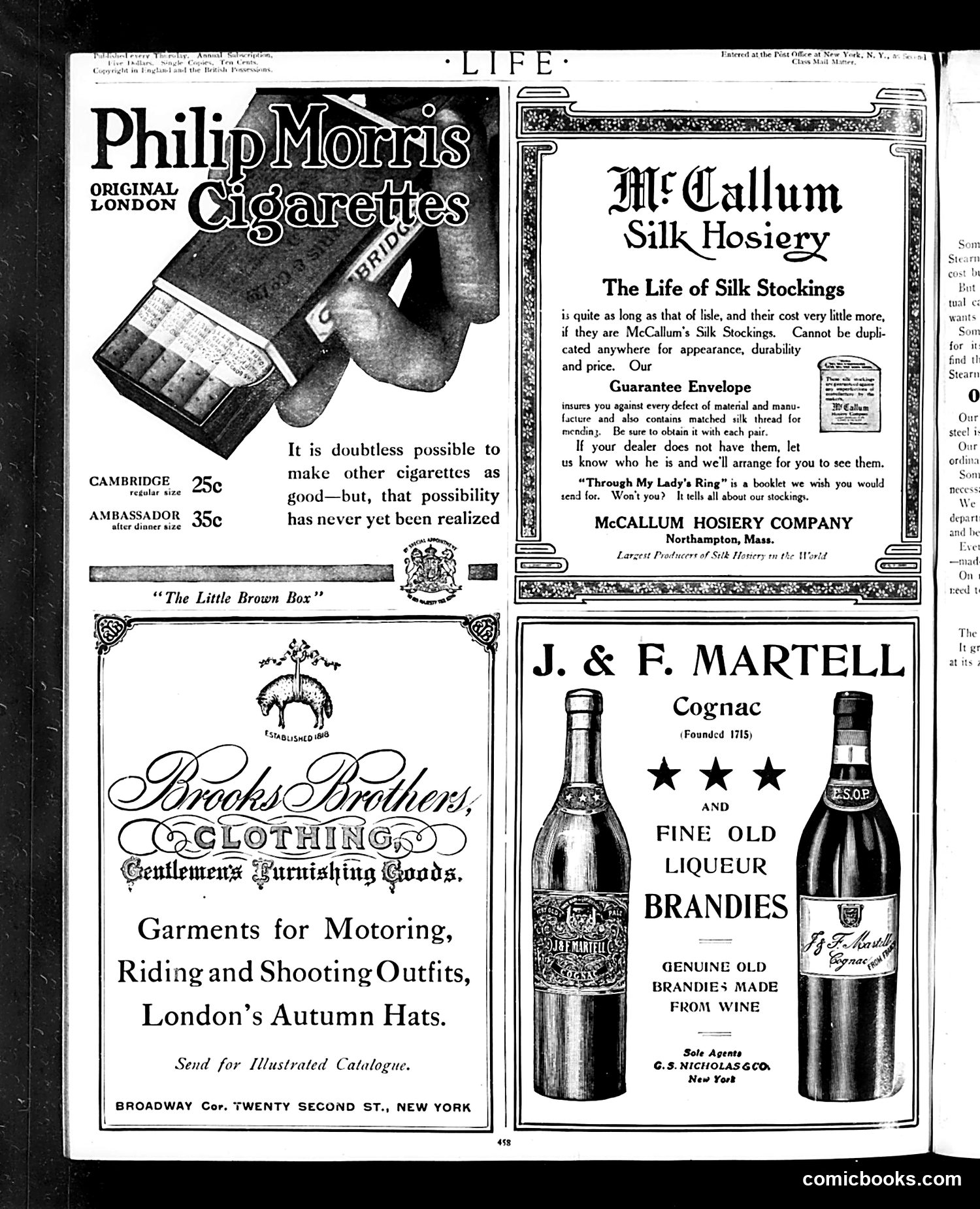 Life — October 7, 1909 — page 2 of 44