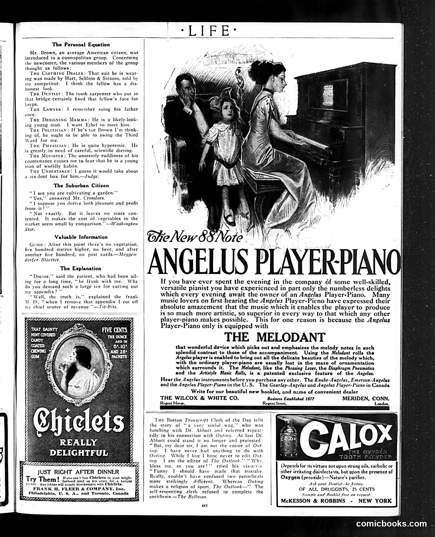 Life — October 7, 1909 — page 29 of 44