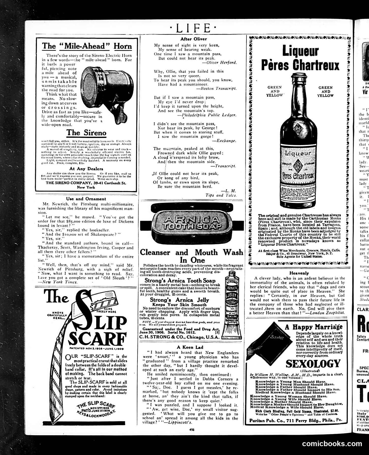 Life — October 7, 1909 — page 38 of 44