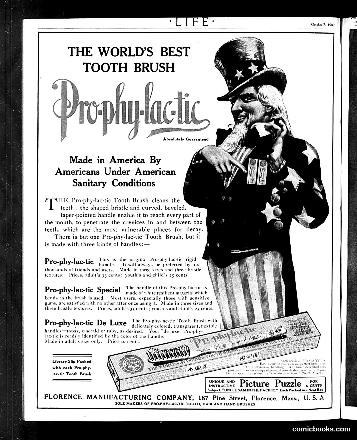 Life — October 7, 1909 — page 44 of 44