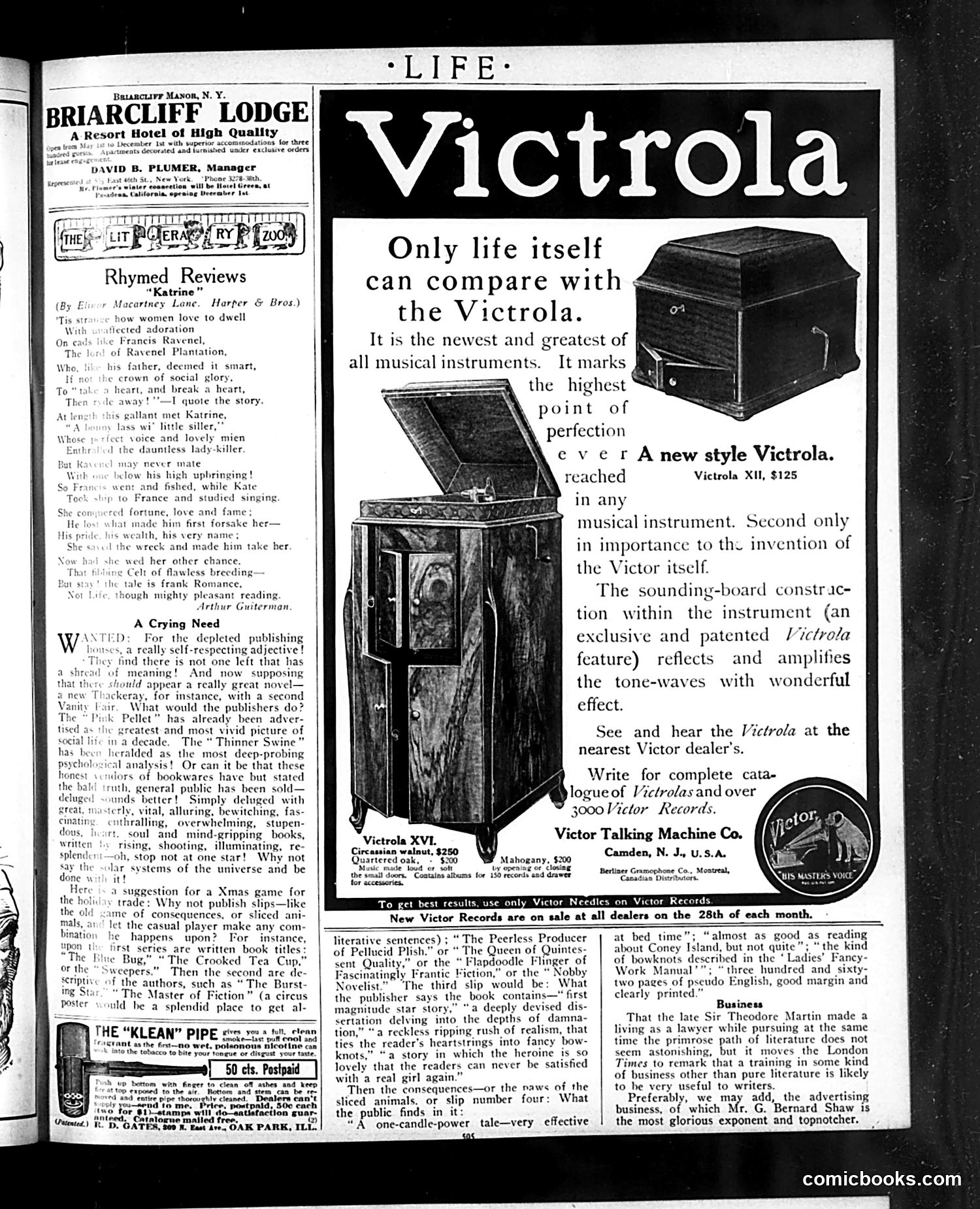 Life — October 14, 1909 — page 5 of 36