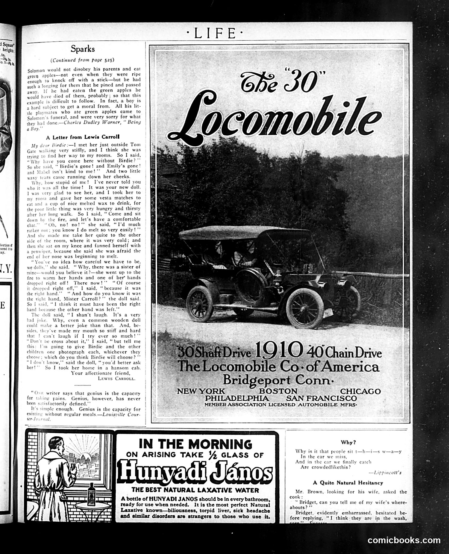 Life — October 14, 1909 — page 27 of 36
